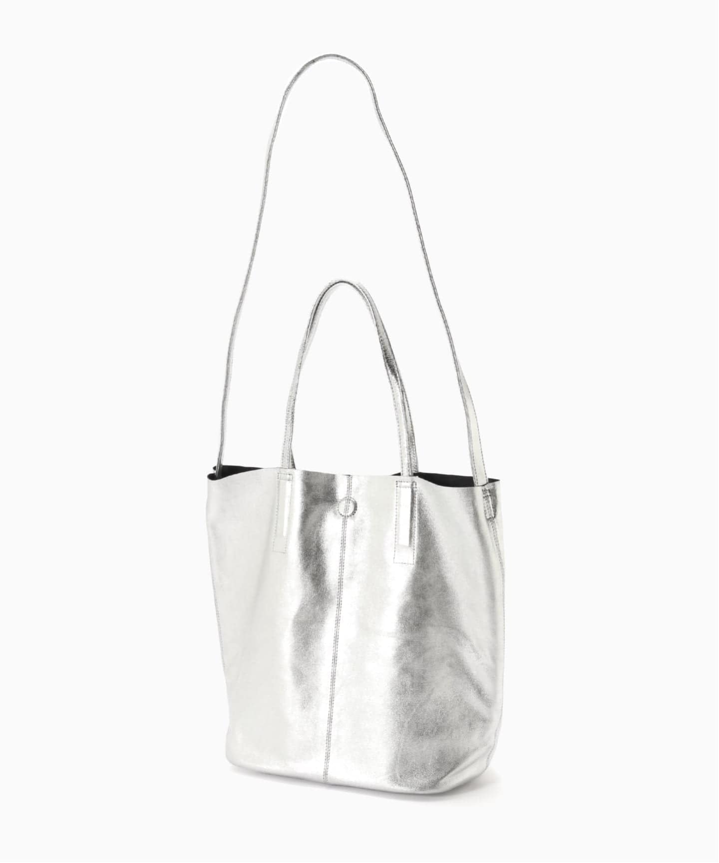 MORPHEE(モルフェ) 3WAY-M TOTE ナッパレザーシルバー（その他バッグ