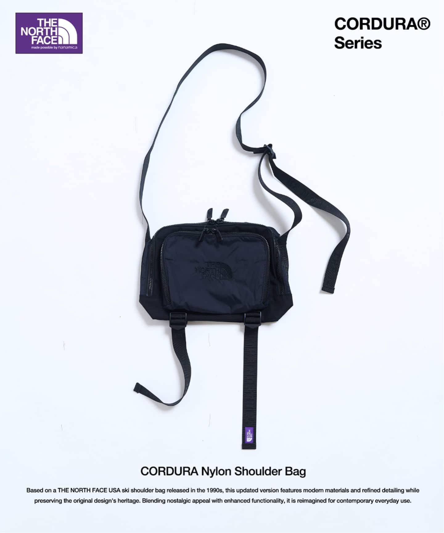 THE NORTH FACE PPL / ザ ノースフェイス CORDURA Nylon Shoulder Bag