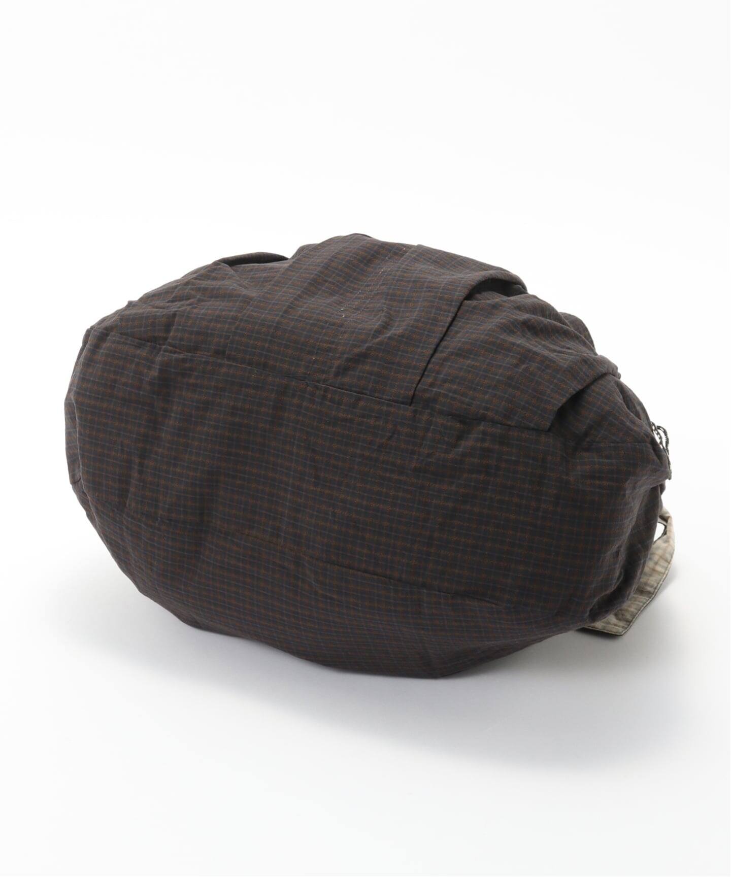 This Uniform / ディス ユニフォーム BROWN CHECK LARGE SLING BAG