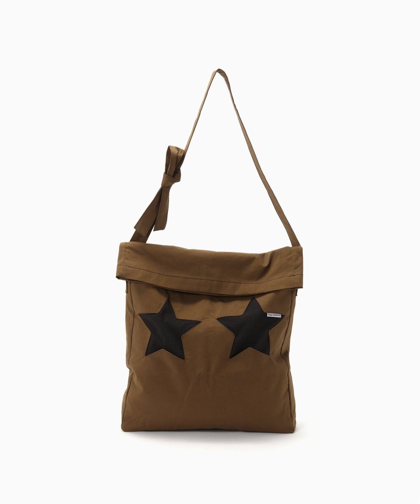 this uniform 24ss Star Polo ディスユニフォーム This Uniform / ディス ユニフォーム TAN STAR BAG（ショルダーバッグ