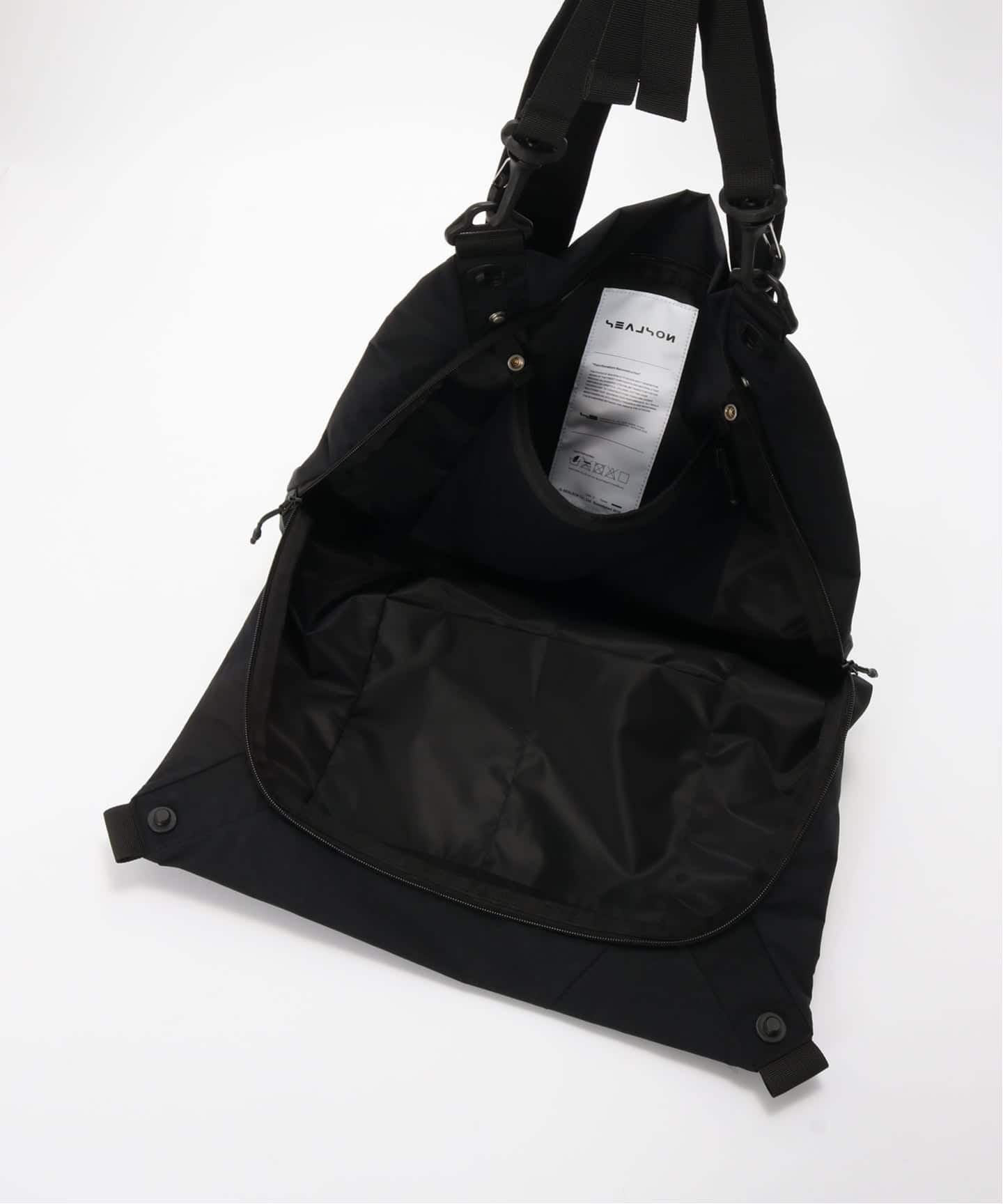 SEALSON / シールソン TE-S 3WAY MESSENGER BAG BLACK（ショルダー