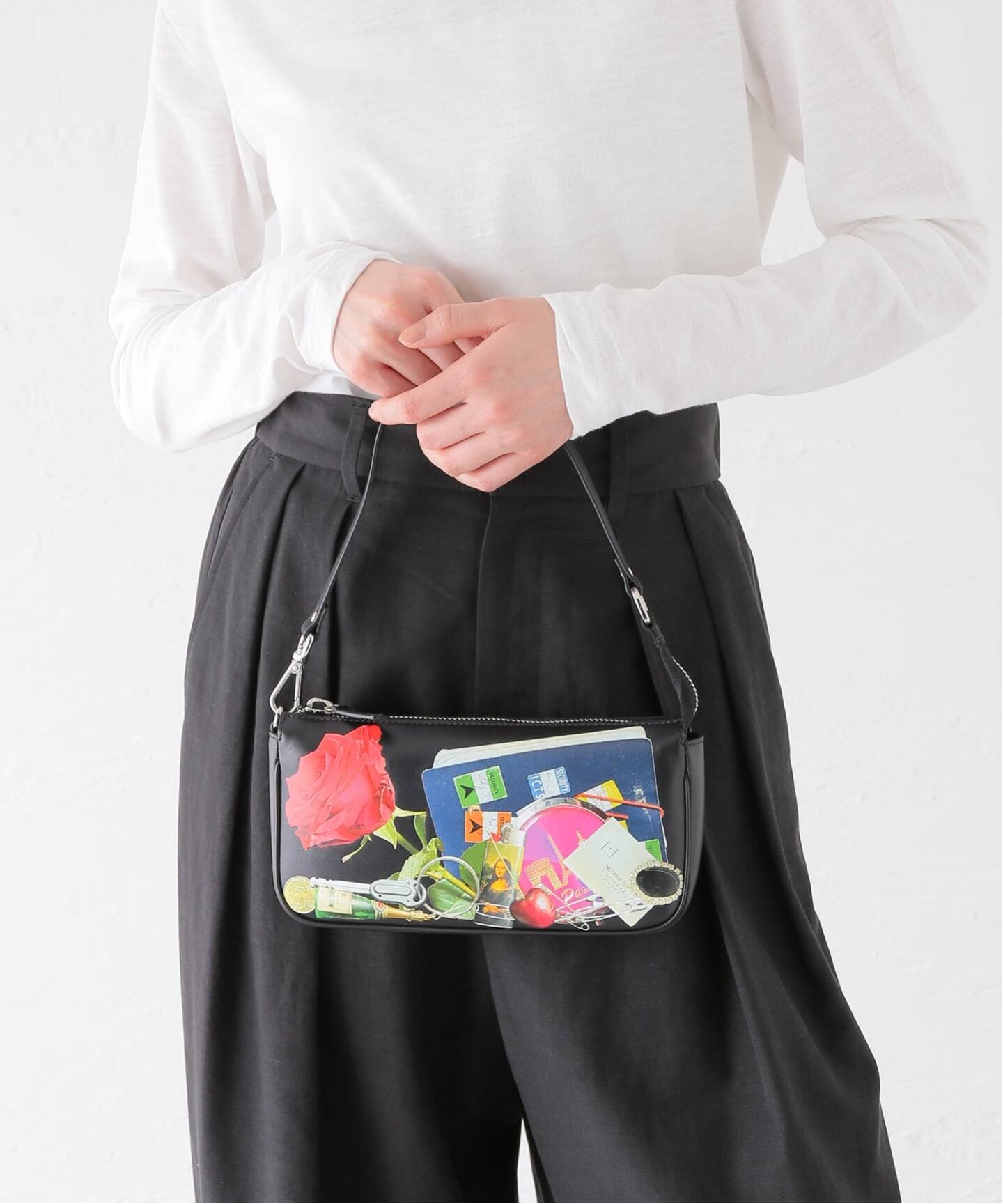 VAQUERA / バケラ WOMEN TROMPE L'OEIL POCHETTE BAG（ハンドバッグ