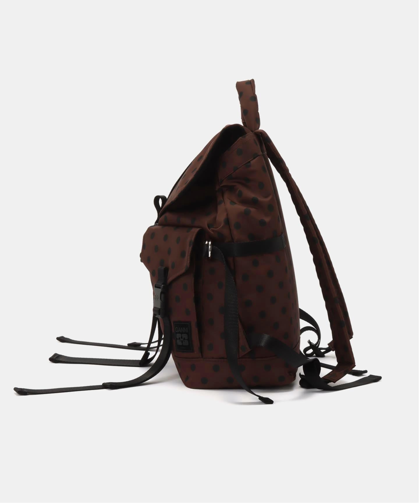 GANNI / ガニー Re-Tech Printed Nylon Backpack（バックパック