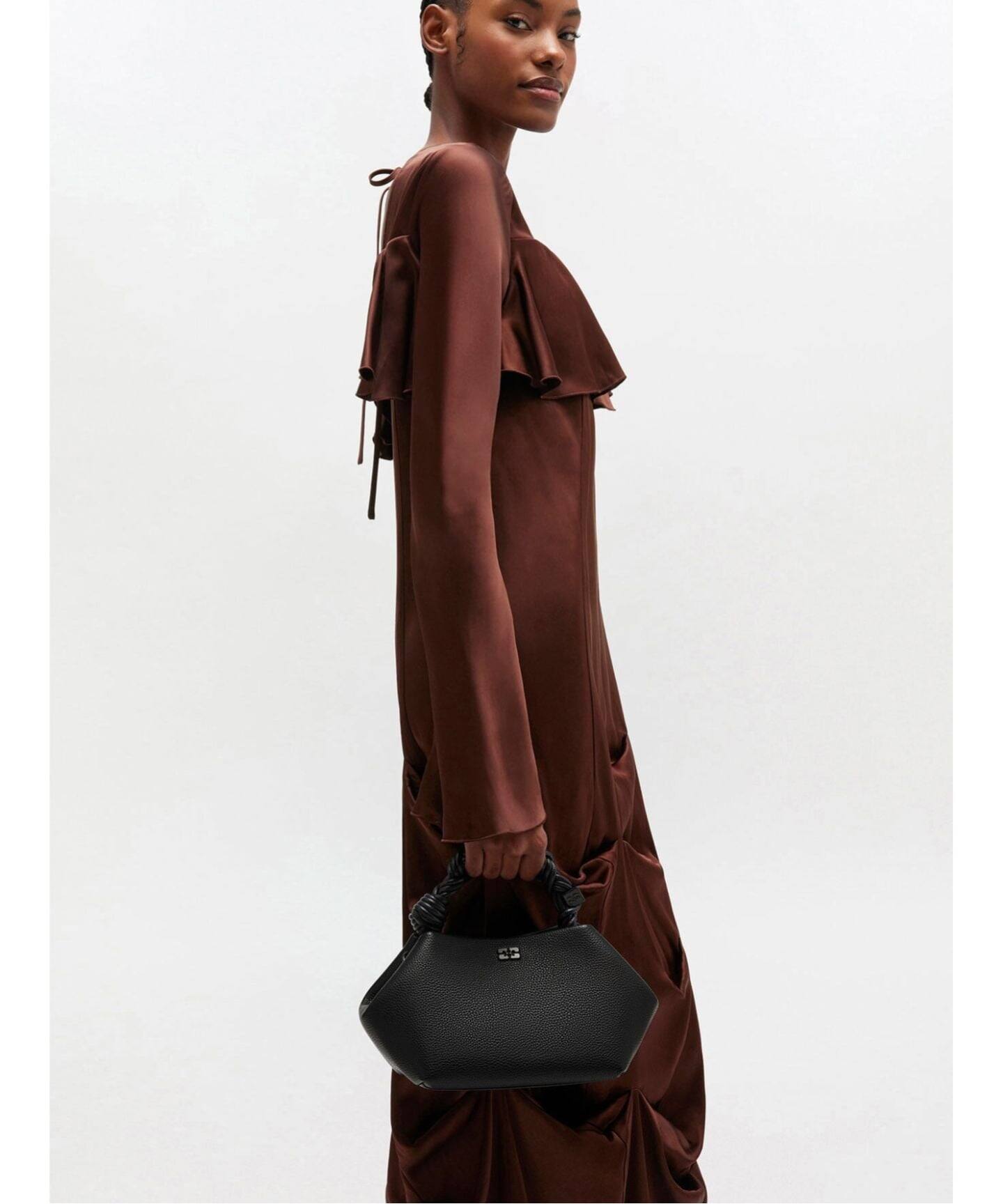 GANNI / ガニー Ganni Bou Bag Small Grained（ハンドバッグ）｜PULP 