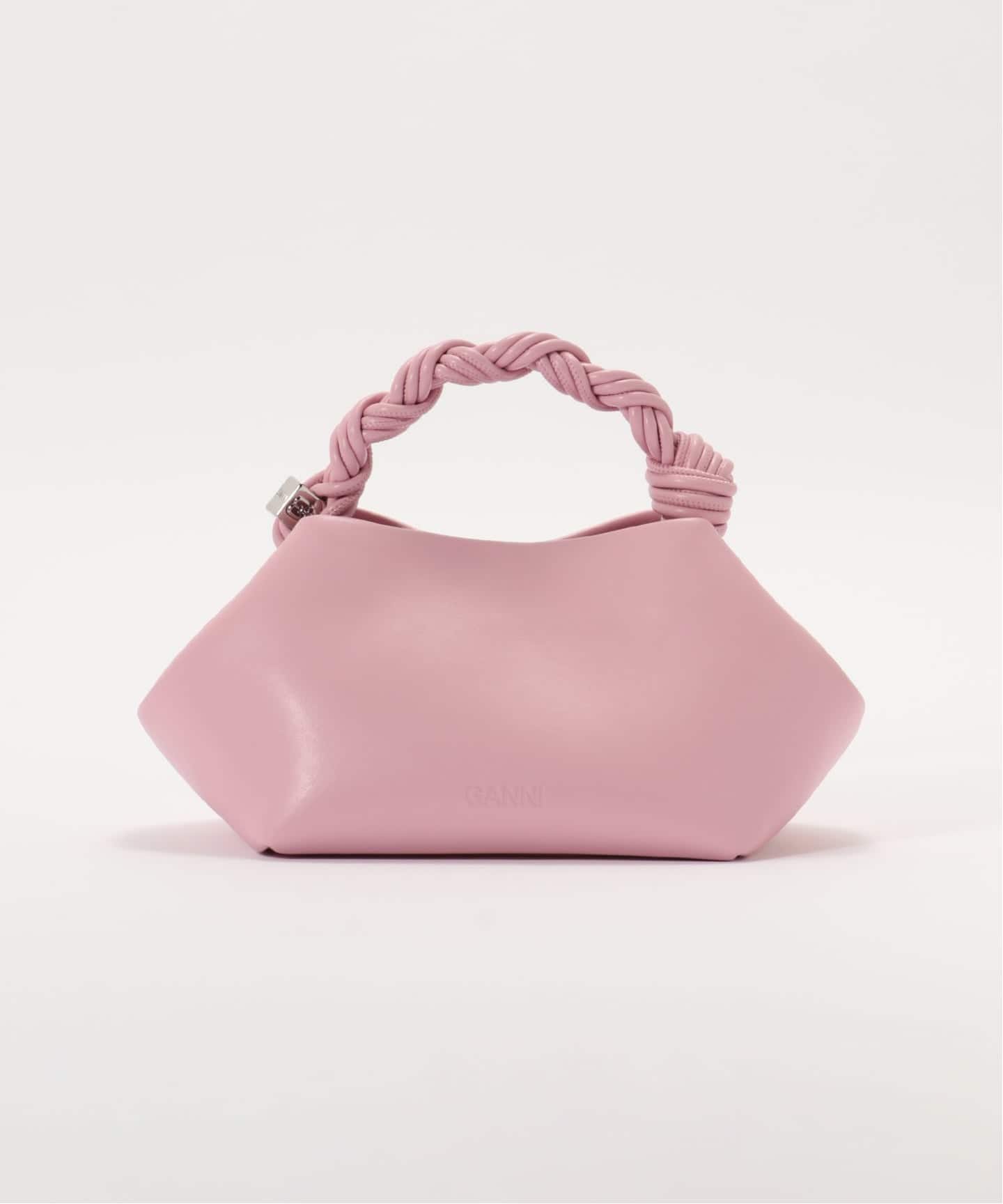 【美品タグ付き】GANNI ノットハンドル ハンドバッグ ピンク GANNI / ガニー Bou Small Butter（ハンドバッグ）｜PULP（パルプ）の