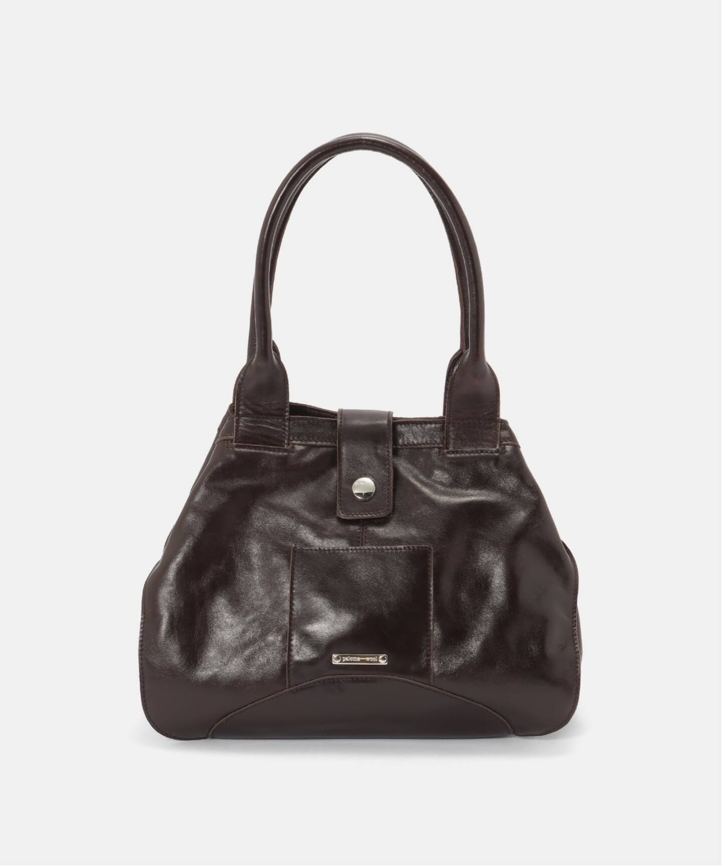 Paloma wool 光沢のある黒いハンドバッグ PALOMA WOOL / パロマウール GUIDA（ハンドバッグ）｜PULP（パルプ）の