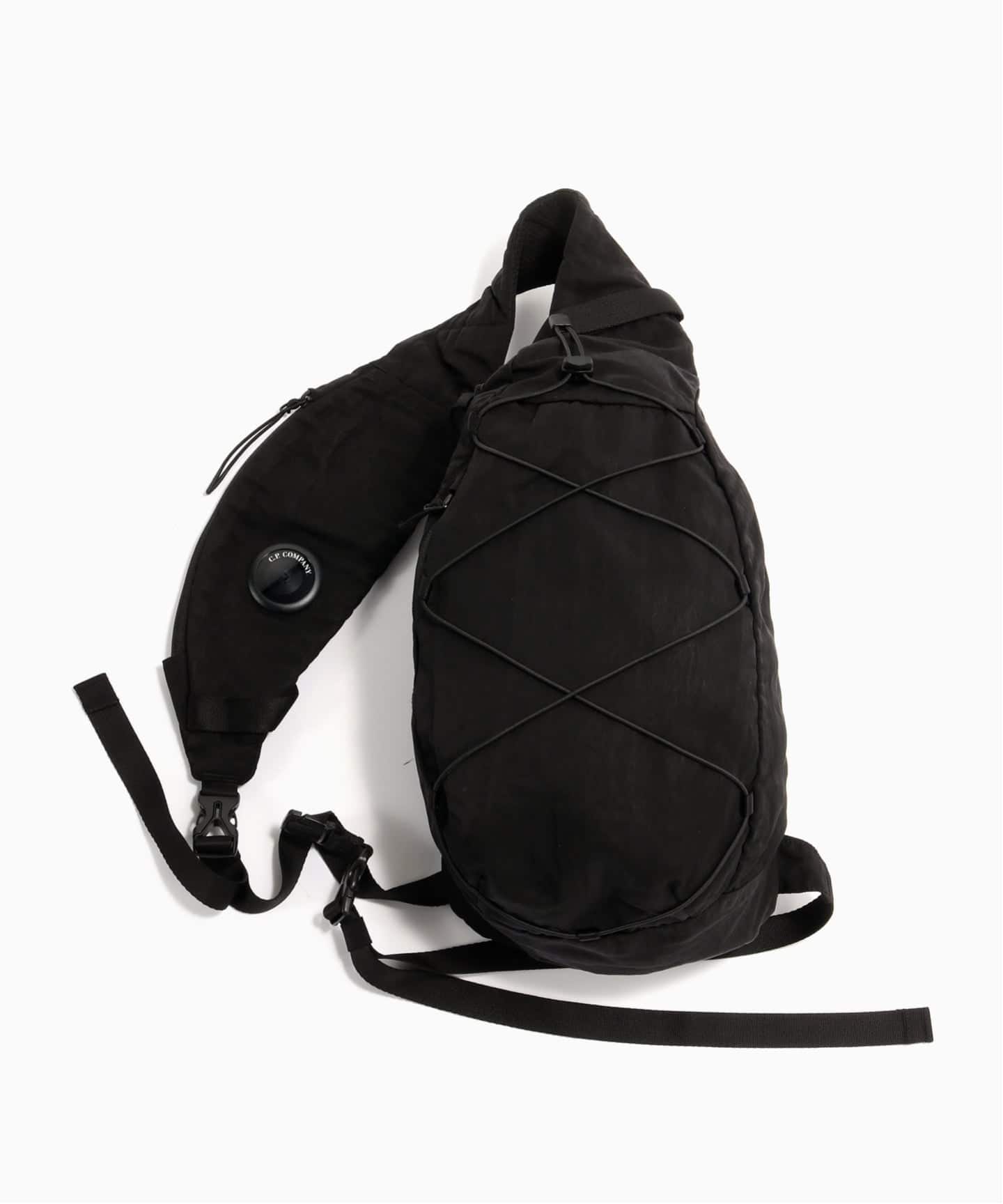 正規新品c.p.company NYLON B ショルダーバッグ　ブラック C.P.Company / シーピーカンパニー NYLON B CROSSBODY BACKPACK