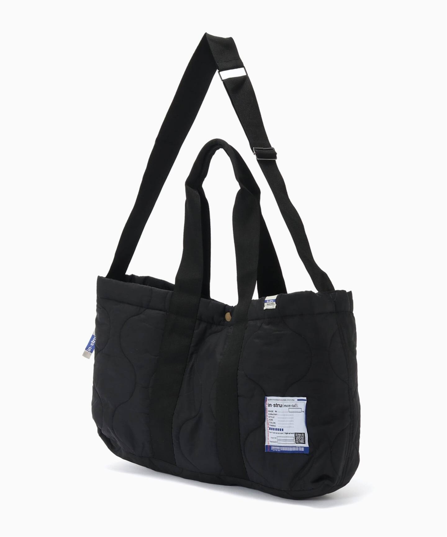 IN STRU(MEN-TAL) / インストルメンタル RIPSTOP QUILT 2WAY BAG 