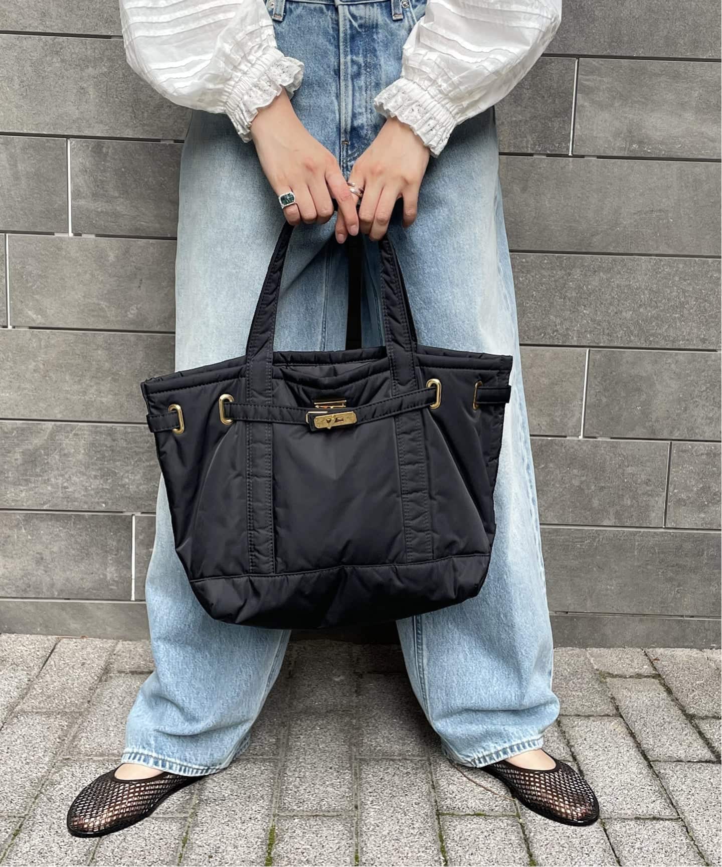 追加予約》SITA PARANTICA/シータパランティカ TOTE PE M トートバッグ