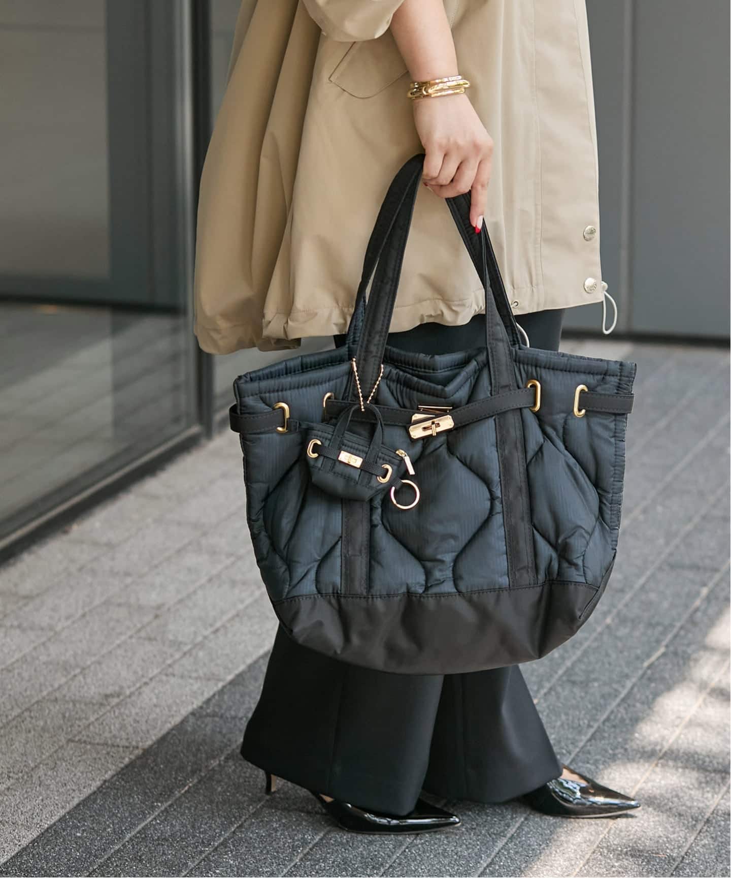 追加予約》別注 SITA PARANTICA チャーム付きTOTE RP M トートバッグ