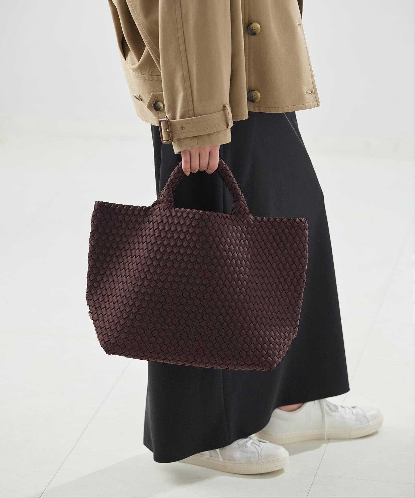 追加》【NAGHEDI/ナゲディ】ST BARTHS MEDIUM TOTE：トートバッグ