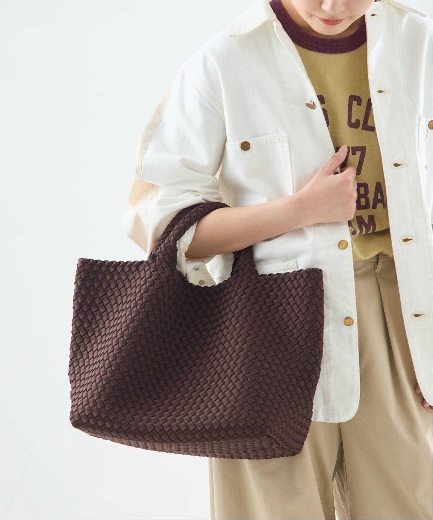 追加》【NAGHEDI/ナゲディ】ST BARTHS MEDIUM TOTE：トートバッグ 