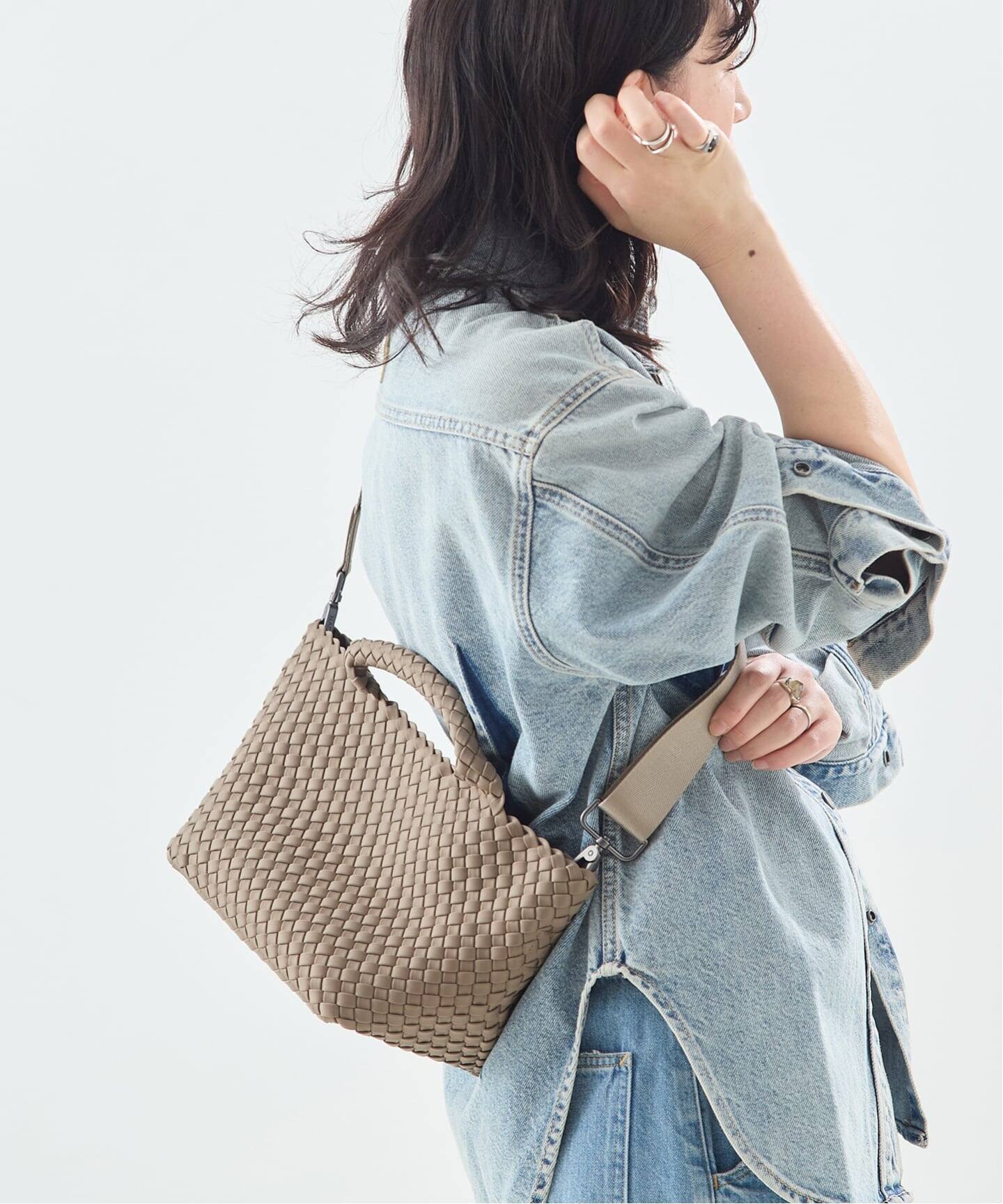 NAGHEDI/ナゲディ】ST BARTHS SMALL TOTE：トートバッグ（トートバッグ 