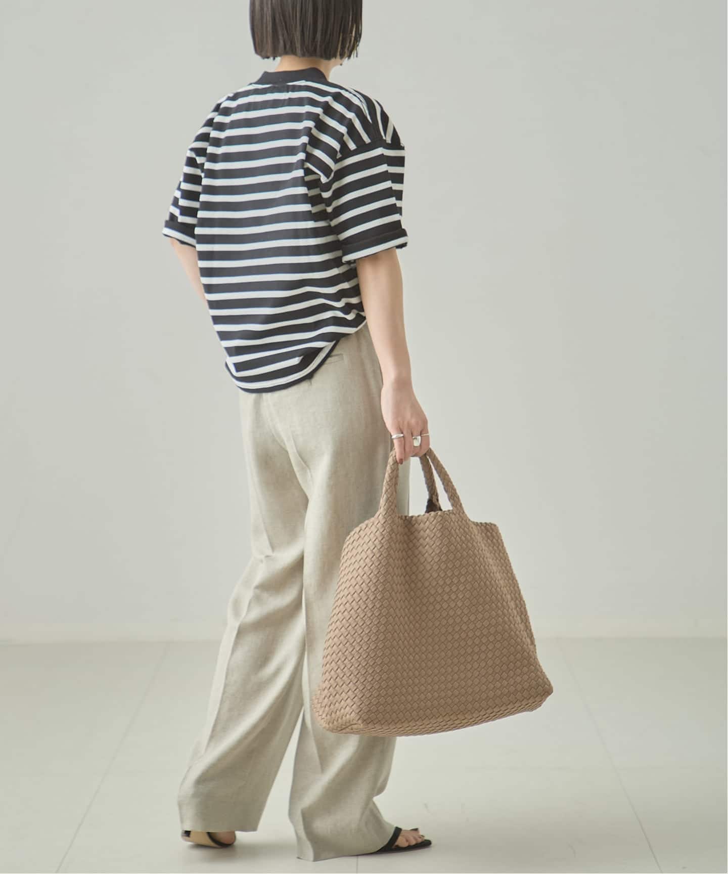 追加》【NAGHEDI/ナゲディ】ST BARTHES LARGE TOTE：トートバッグ