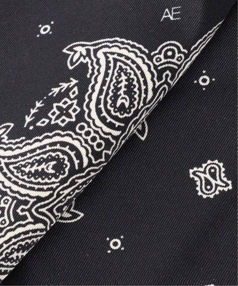追加》【AENEIS/エネス】Minimal Bandana Silk Totebag：トートバッグ 