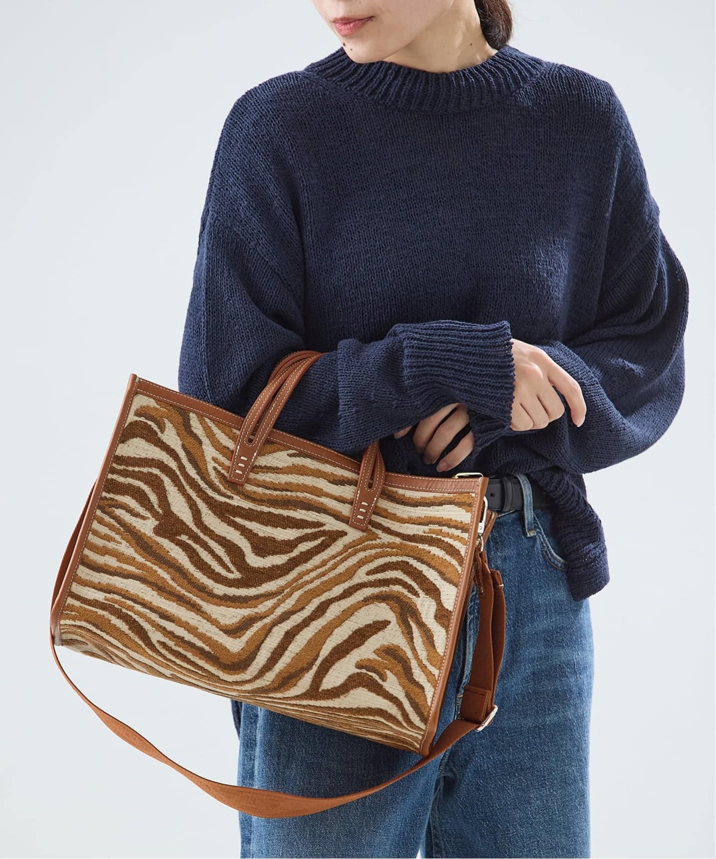 M*i様 【未使用】A VACATION｜ミニハンドバッグ ゼブラ BREAD 予約》【A VACATION/ア ヴァケーション】 BREAD M ZEBRA/A ゼブラ柄