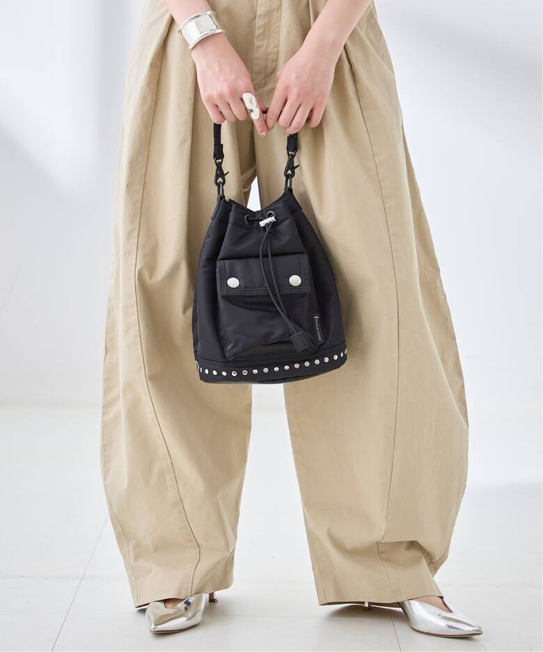 予約》MACKINTOSH/マッキントッシュ DRAWSTRING BUCKET STUDS バッグ 