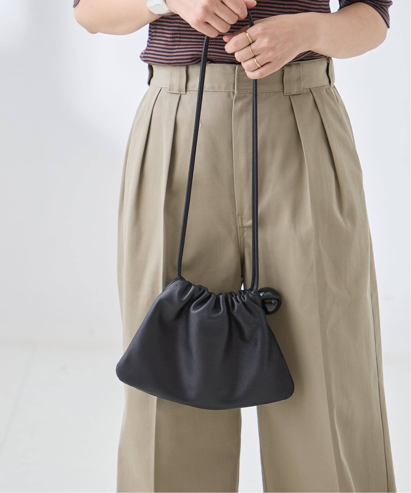 予約》Bucket Baggage/バケットバゲージ Ball Charm Soft Mini バッグ 