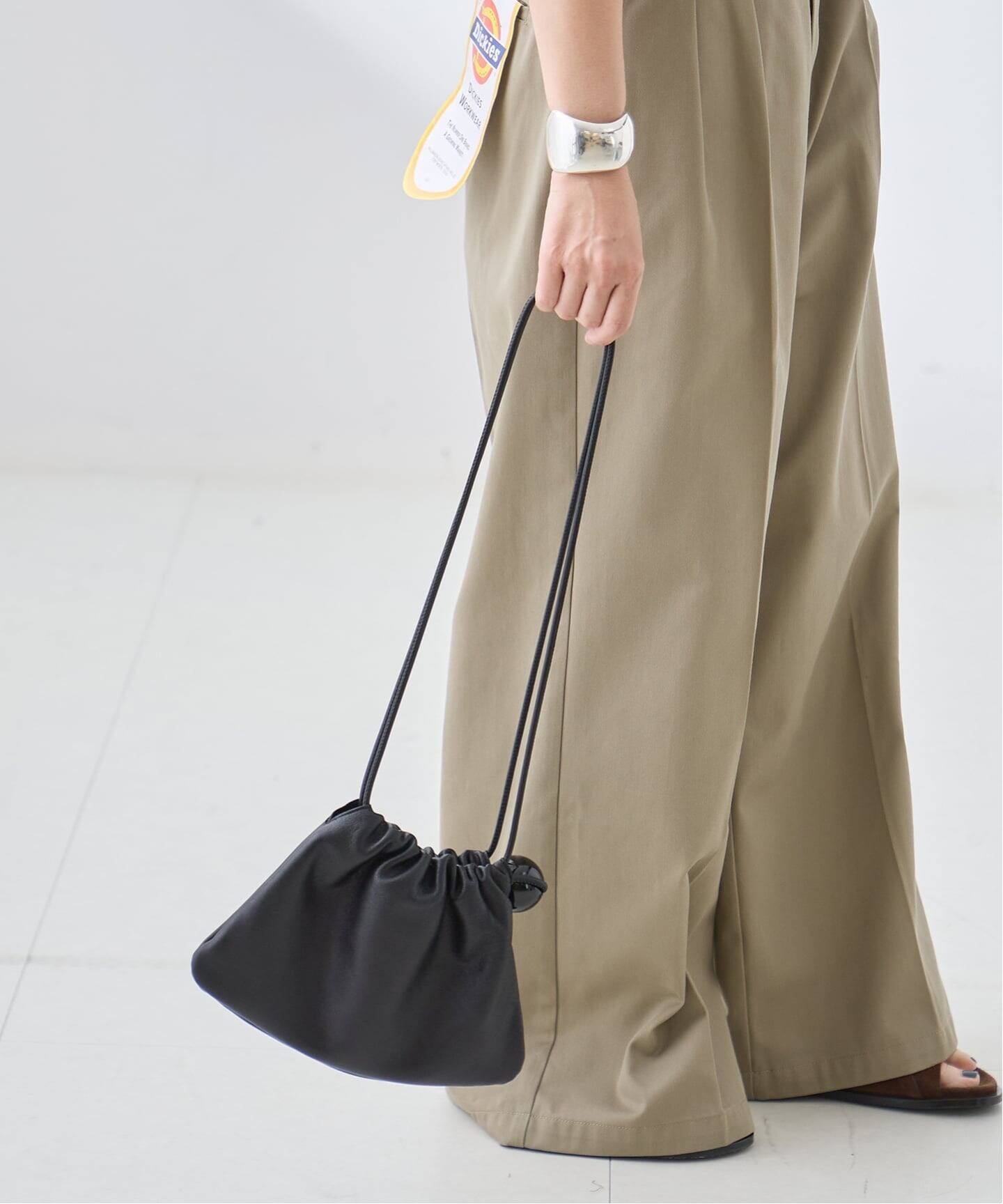 予約》Bucket Baggage/バケットバゲージ Ball Charm Soft Mini バッグ 