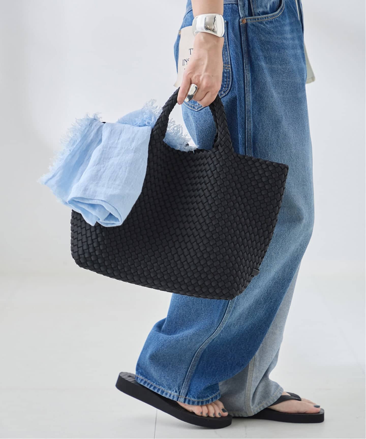 予約》NAGHEDI/ナゲディ ST BARTHS MIDIUM TOTE トートバッグ（トート