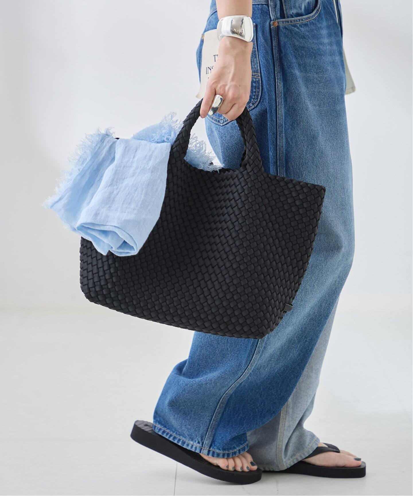 NAGHEDI/ナゲディ ST BARTHS MIDIUM TOTE トートバッグ（トートバッグ 