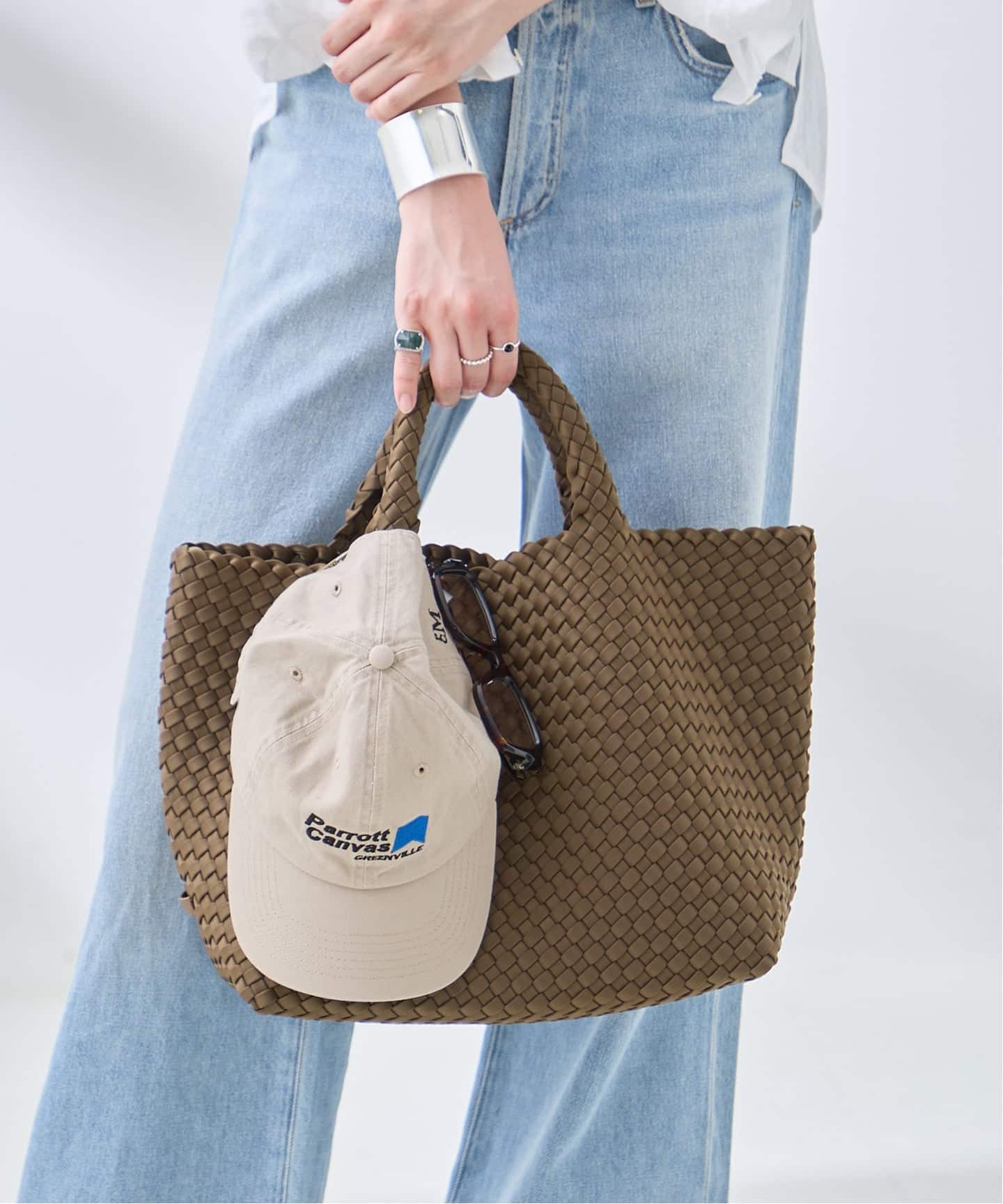 予約》NAGHEDI/ナゲディ ST BARTHS MIDIUM TOTE トートバッグ（トート