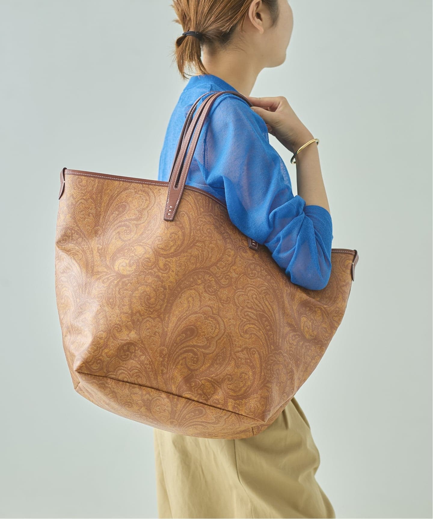 A VACATION/ア バケーション】ROAM MUSTARD PAISLEY：バッグ（トート