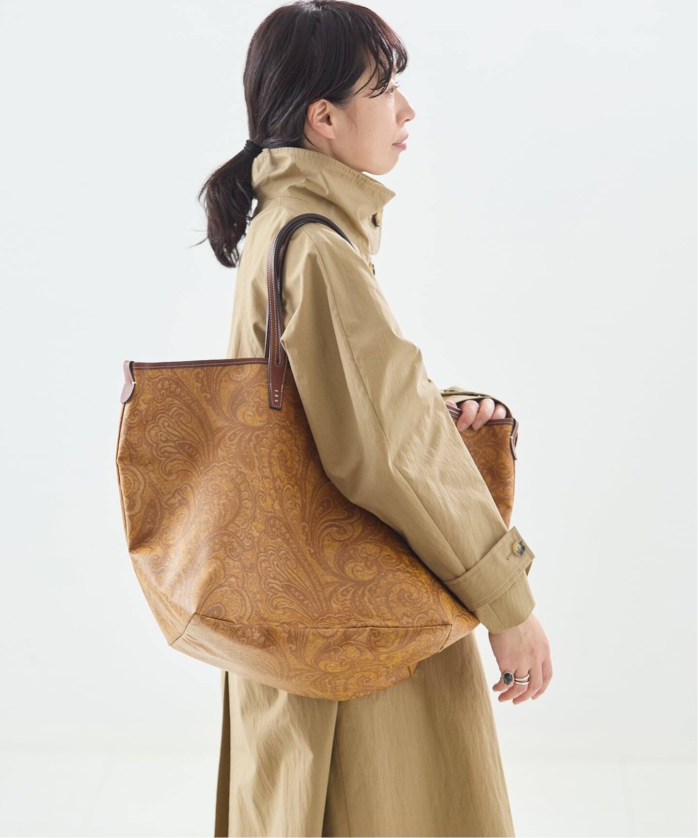 A VACATION/ア バケーション】ROAM MUSTARD PAISLEY：バッグ（トート