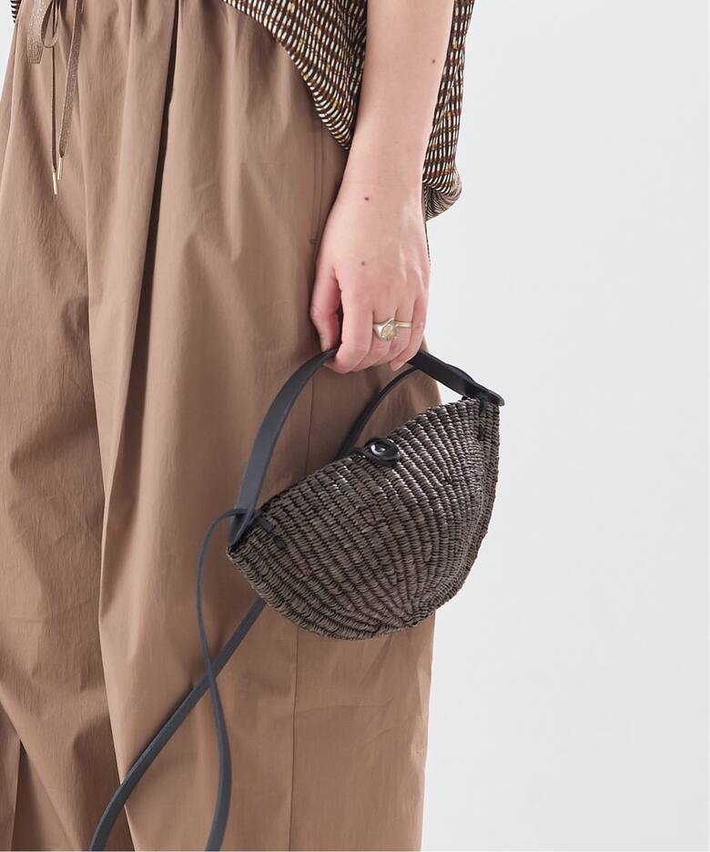 INES BRESSAND】SMALL WALNUT：ショルダーバッグ（ショルダーバッグ 