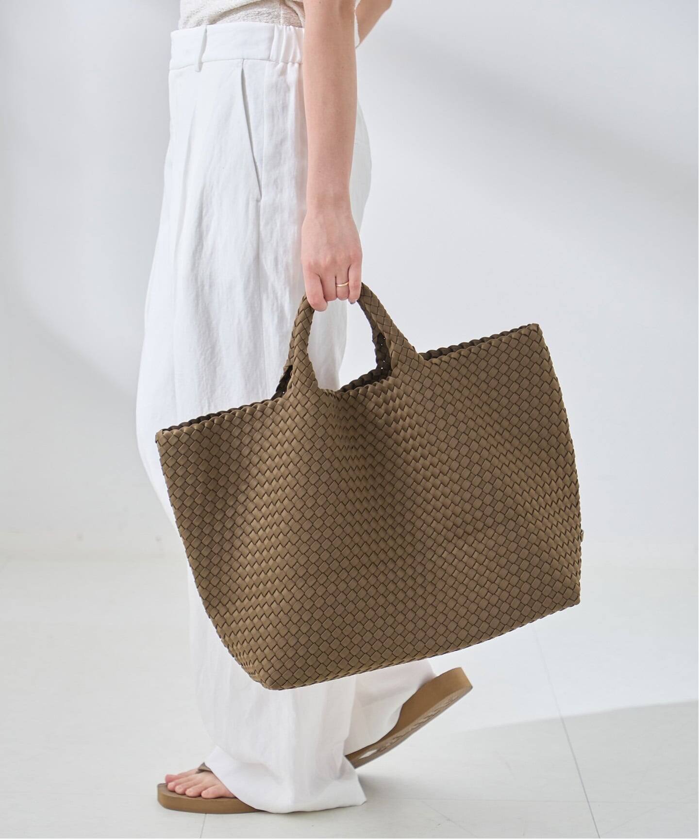 NAGHEDI/ナゲディ ST BARTHS LARGE TOTE トートバッグ（トートバッグ 