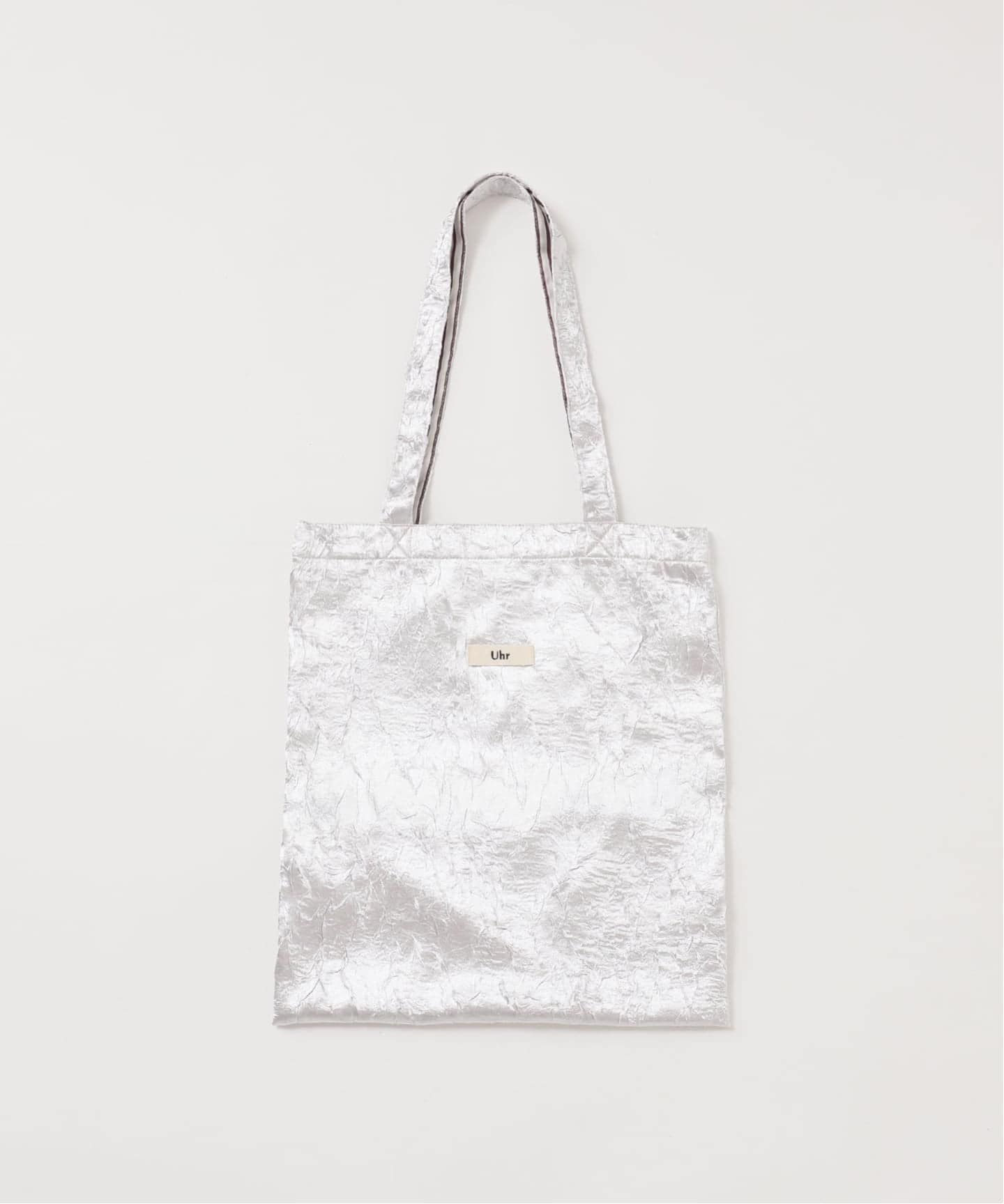 追加予約》Uhr/ウーア Crush Satin Tote トートバッグ（トートバッグ