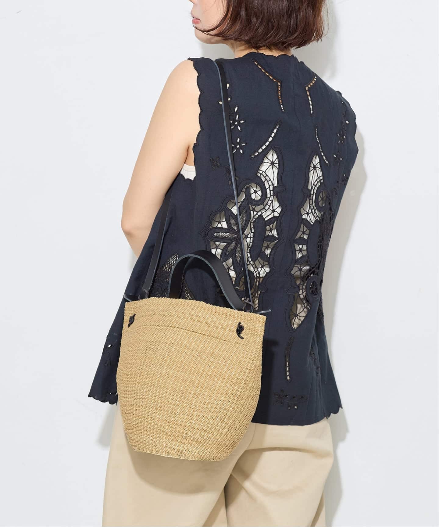INES BRESSAND】MEDIUM BELL：ショルダーバッグ（ショルダーバッグ