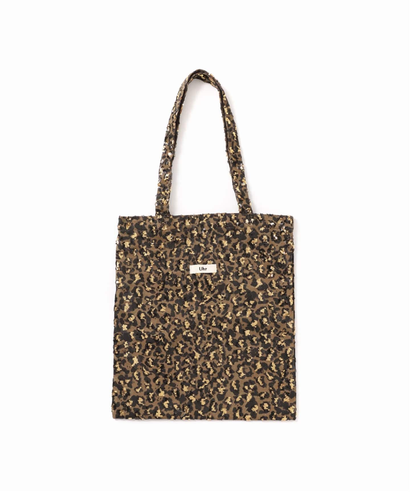 Uhr/ウーア Sequin Leopard Tote トートバッグ（トートバッグ