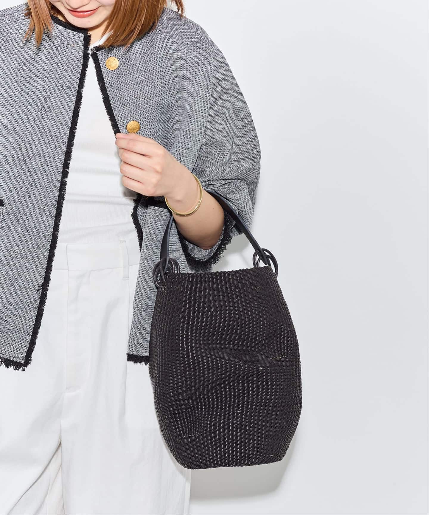 INES BRESSAND】POT FROISSE:かごバッグ(かごバッグ)|JOURNAL INES BRESSAND】POT FROISSE:かごバッグ(かごバッグ)|JOURNAL