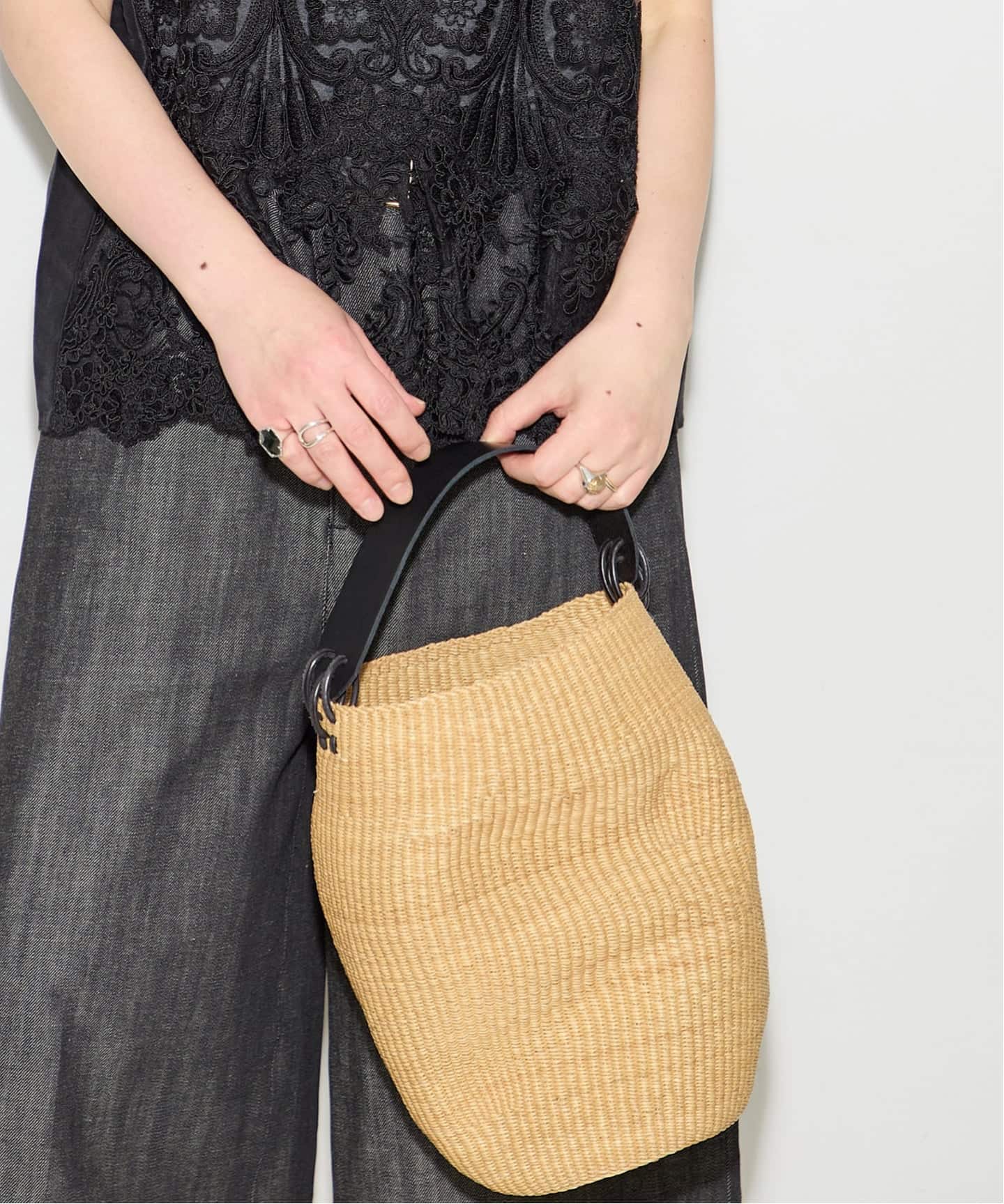 INES BRESSAND】POT FROISSE：かごバッグ（かごバッグ）｜JOURNAL