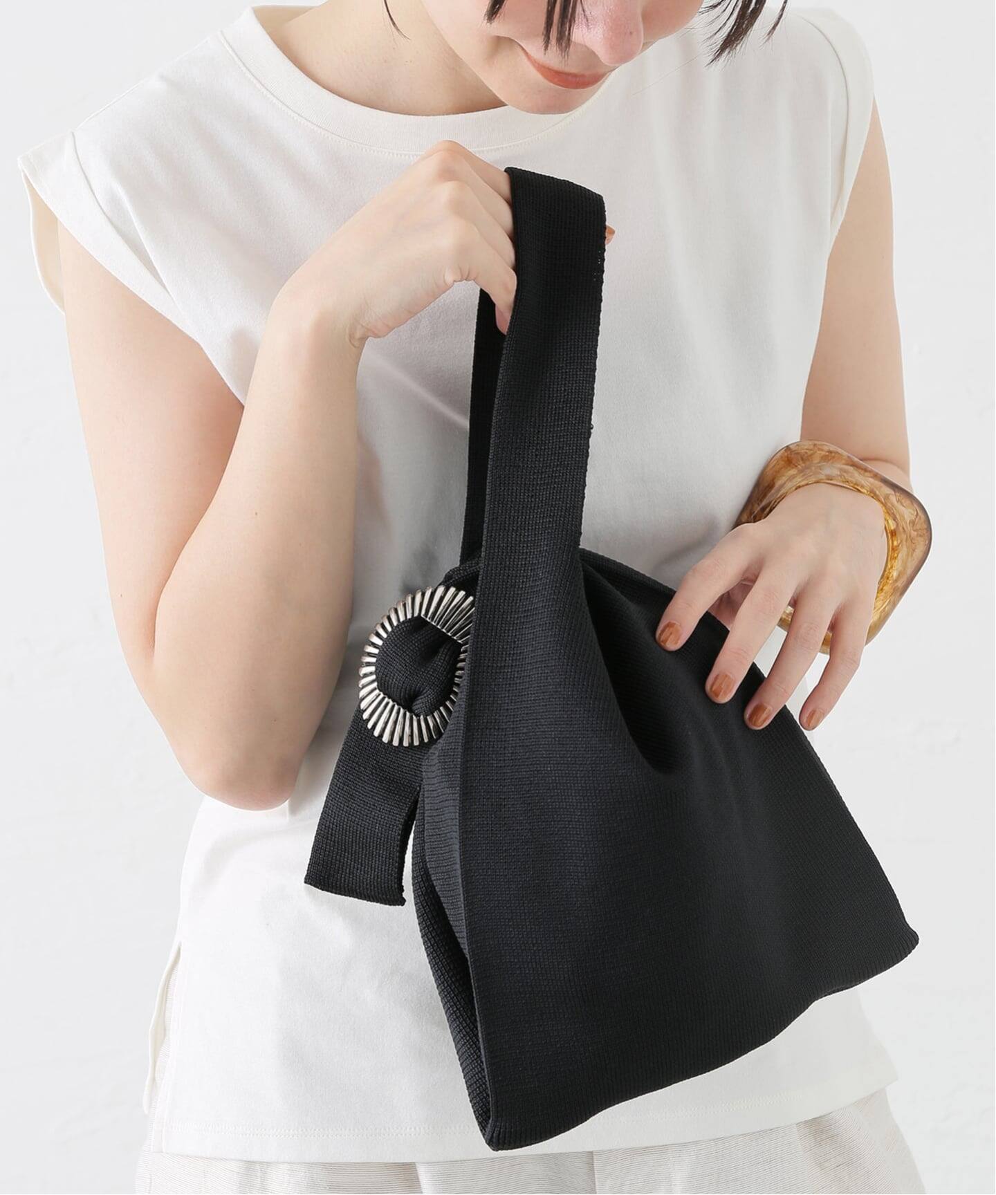TOGA TOO/トーガトゥ Concho knit bag バッグ（ハンドバッグ 