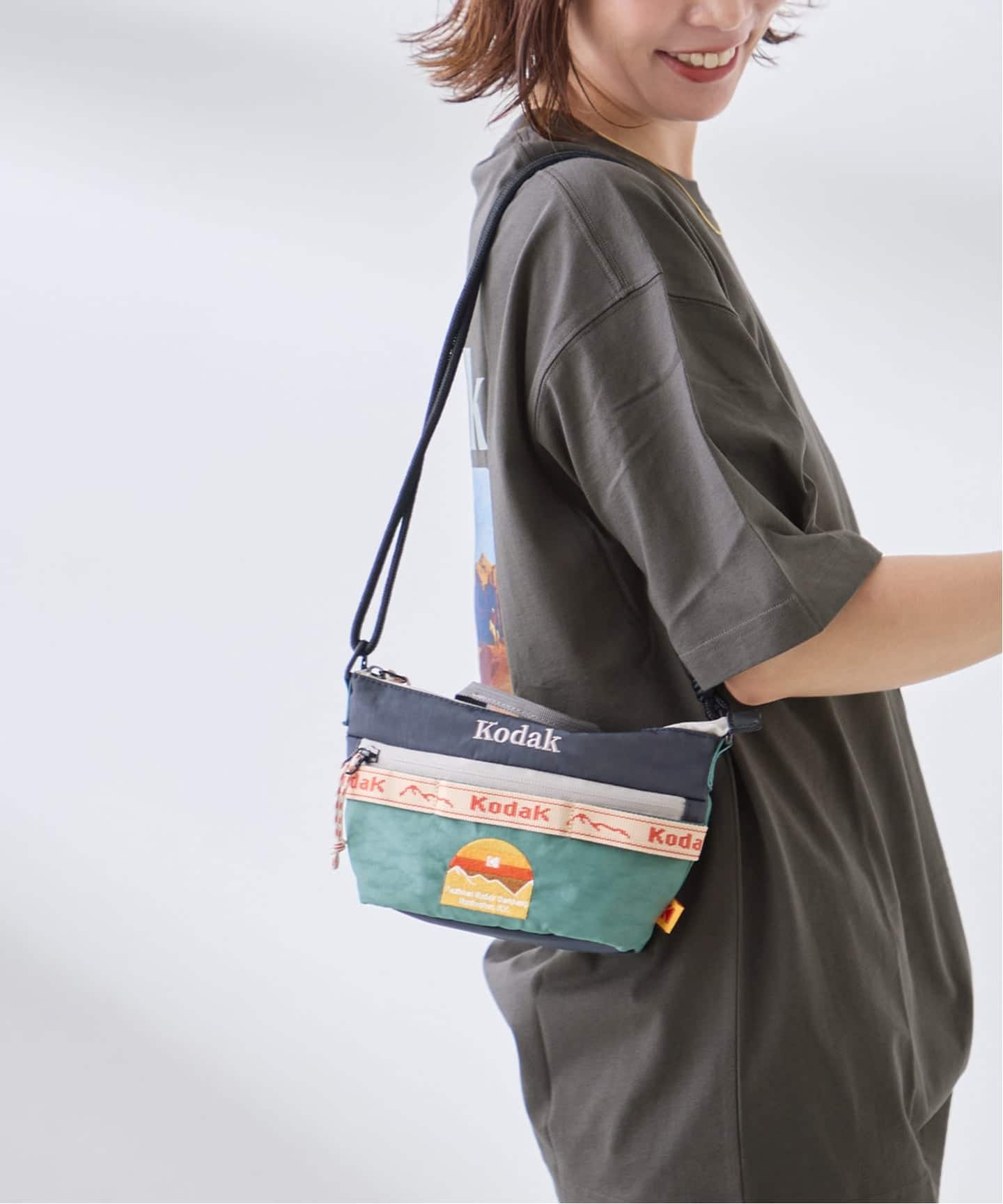 予約》KODAK/コダック Hardy Kodachrome Mini Cross Bag バッグ