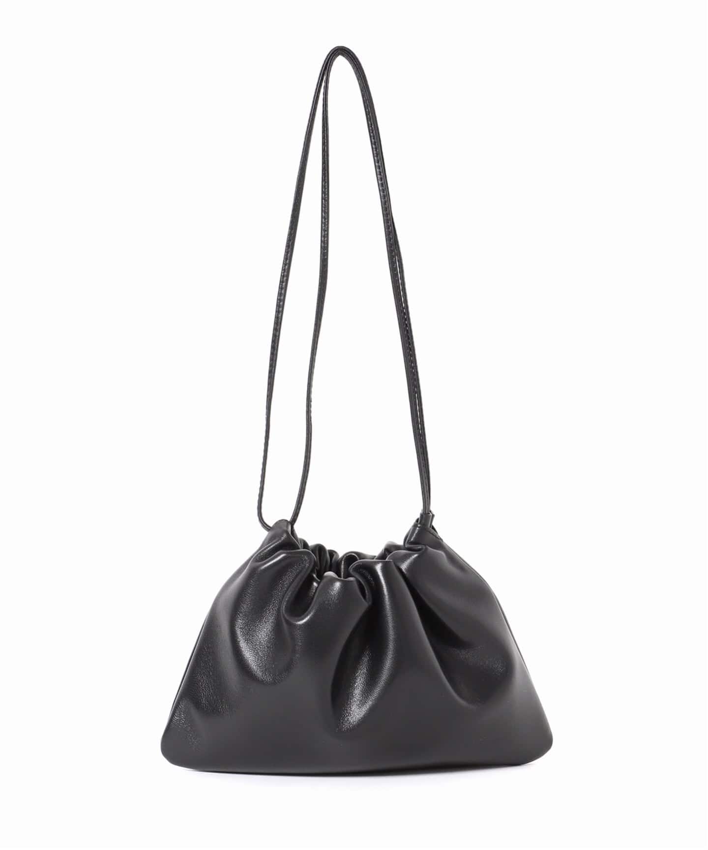 NOTHING WRITTEN 　Nella strap bag　ブラック NOTHING WRITTEN]Nella strap large bag (Black)
