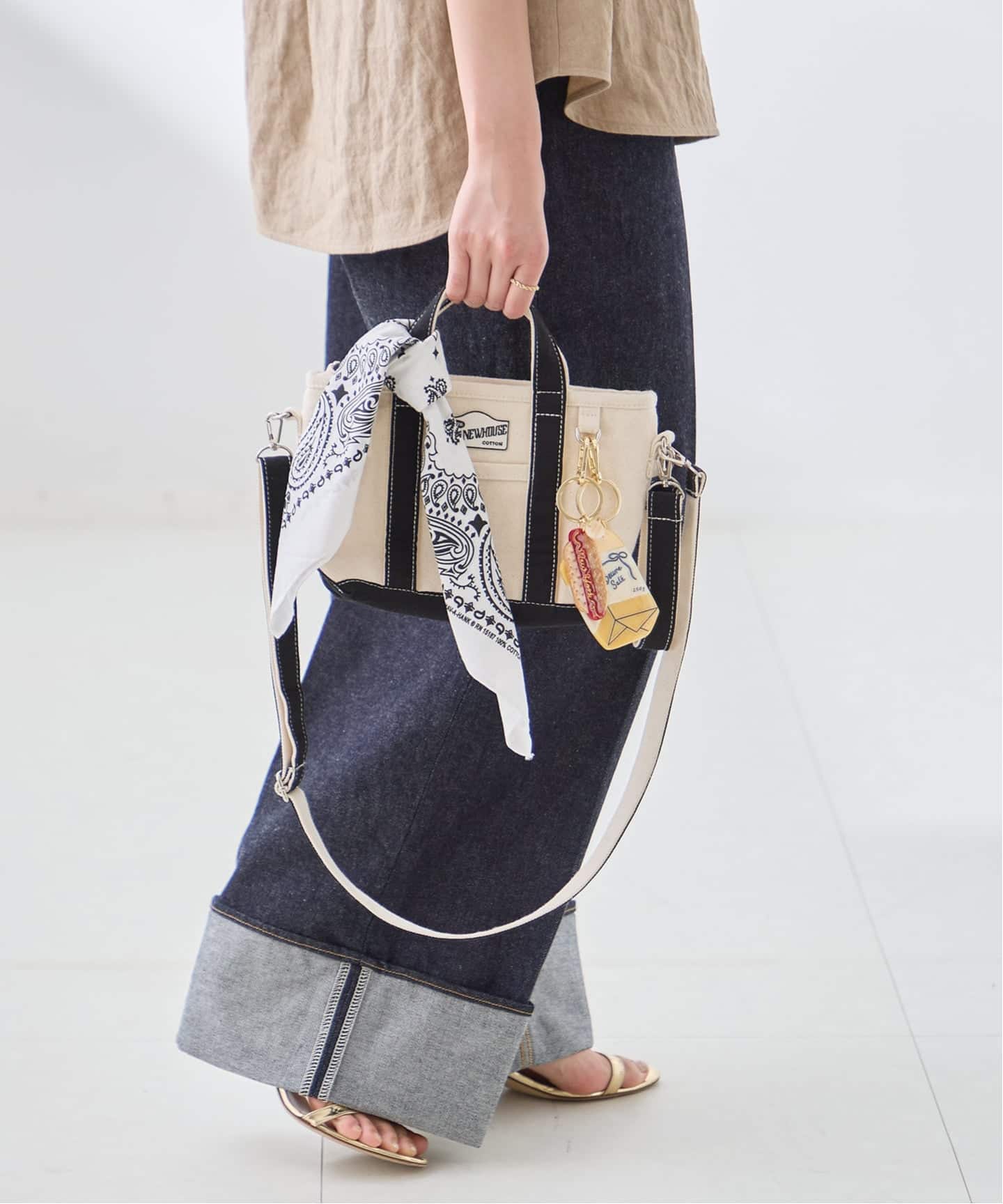 別注【THE NEWHOUSE】BABY LEON TOTE：トートバッグ（ショルダーバッグ