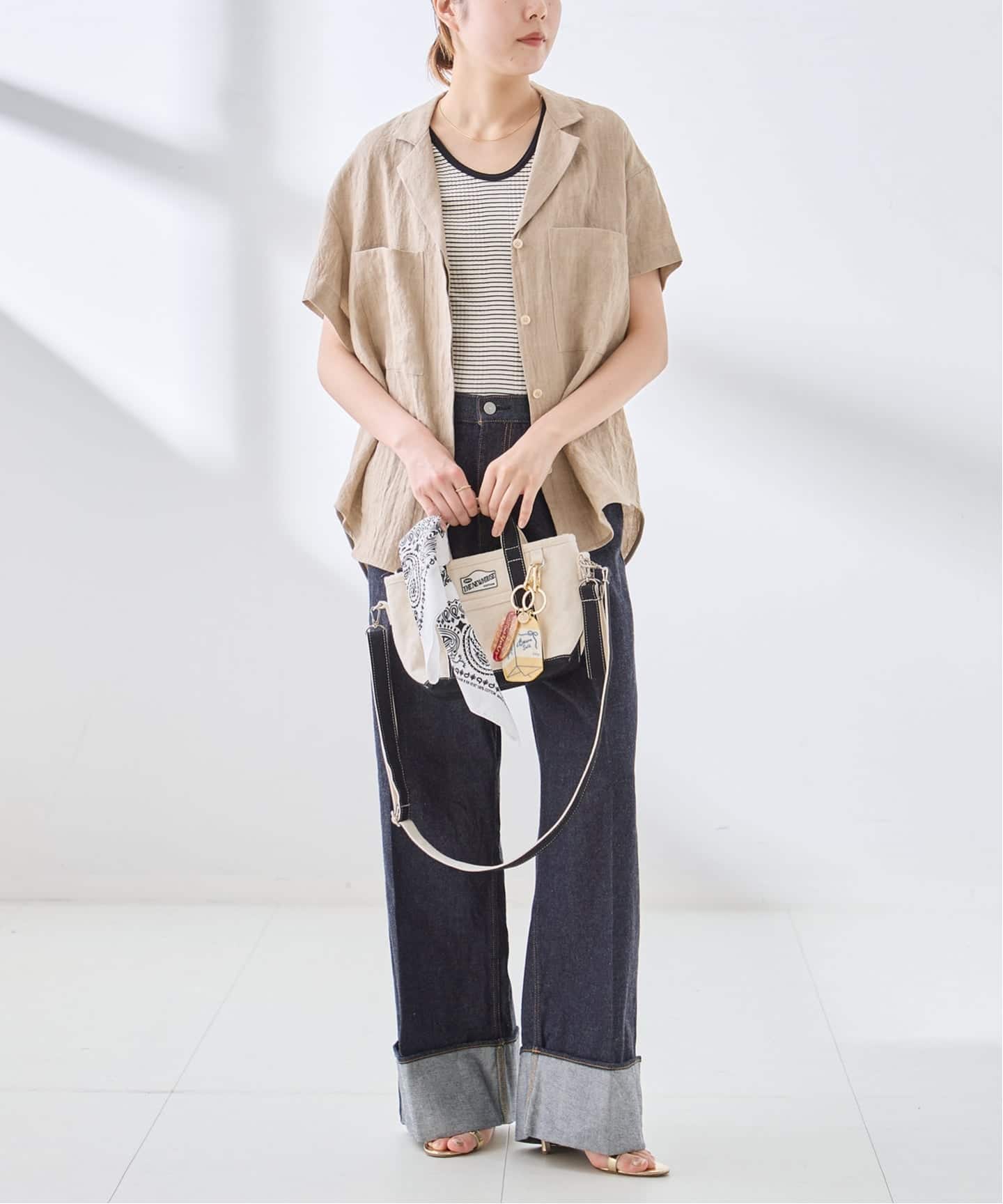 THE NEWHOUSE BABY LEON TOTE:トートバッグ 別注【THE NEWHOUSE】BABY LEON TOTE：トートバッグ（ショルダーバッグ