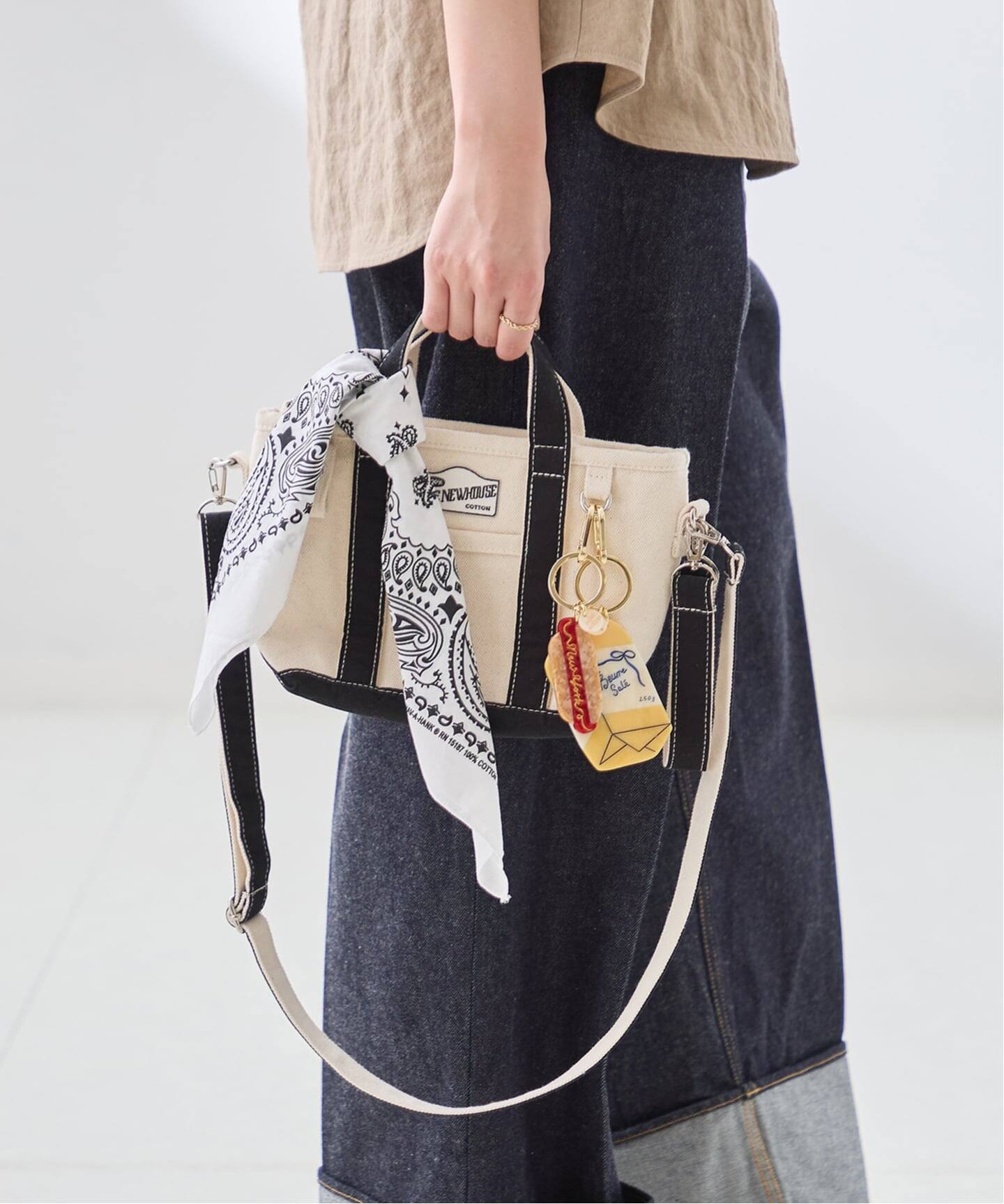 別注【THE NEWHOUSE】BABY LEON TOTE：トートバッグ（ショルダーバッグ 