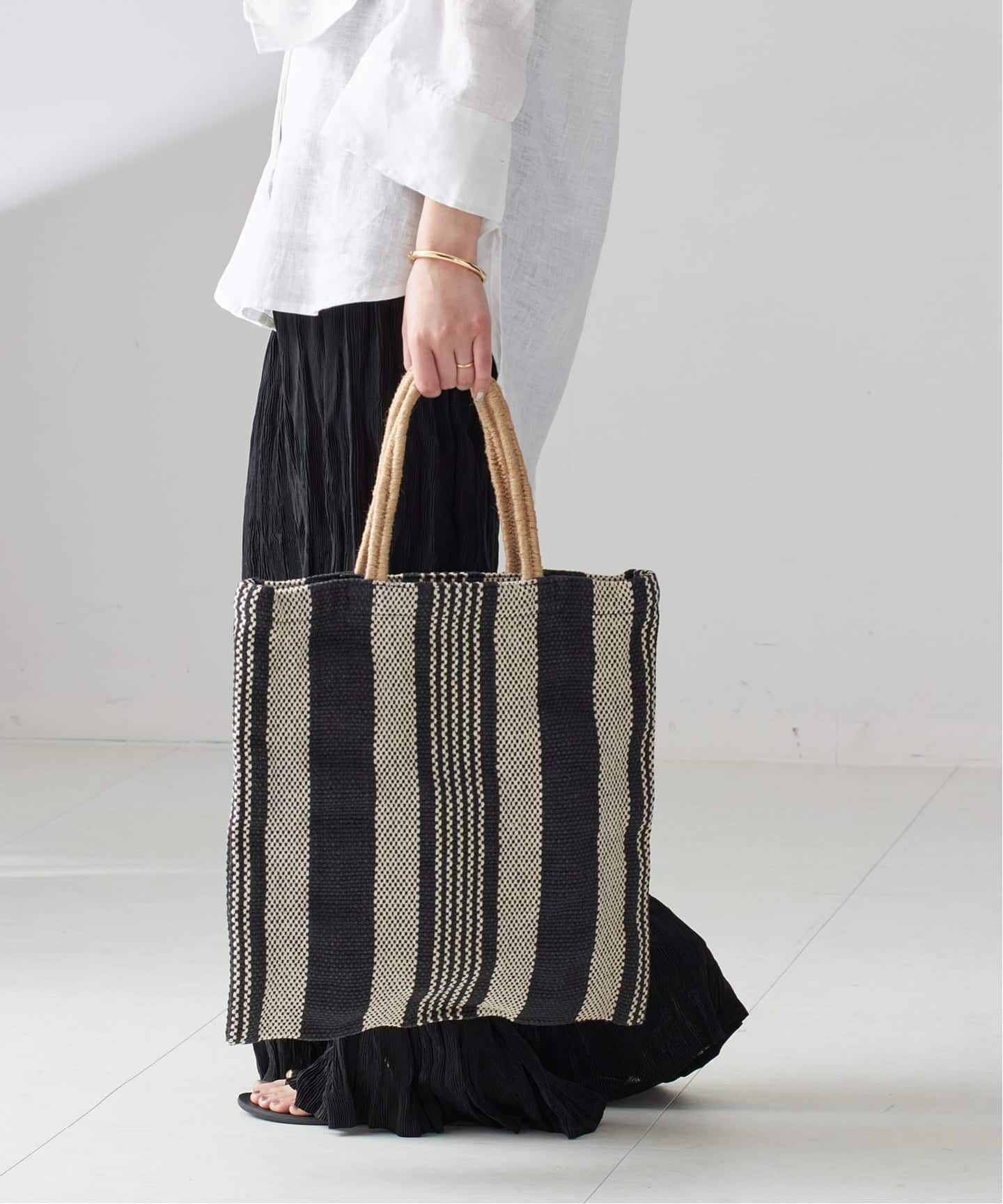 追加予約》MAISON BENGAL/メゾン ベンガル JUTE PORESH BAG トート