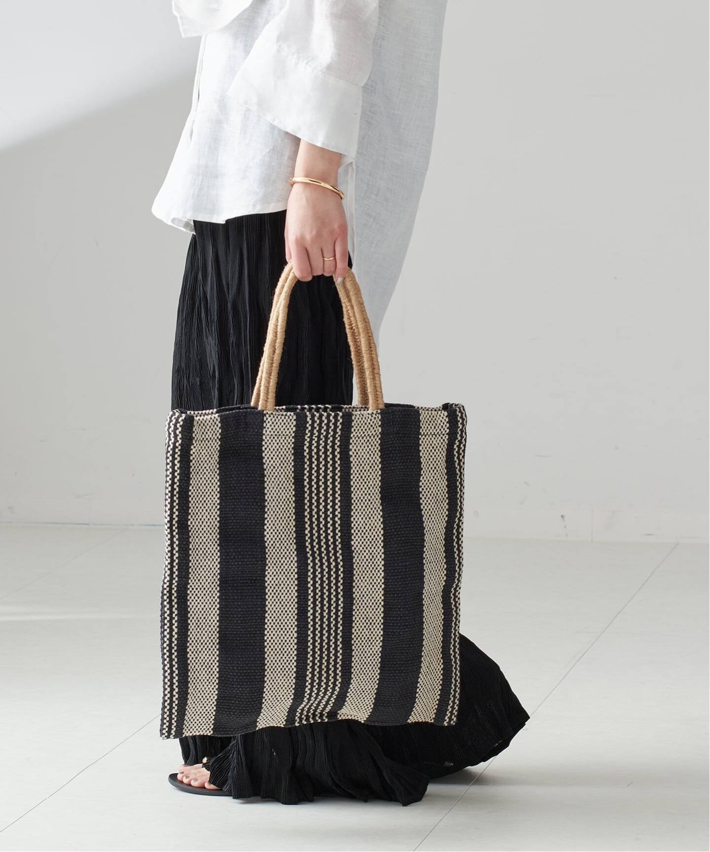 追加》MAISON BENGAL/メゾン ベンガル JUTE PORESH BAG トートバッグ 