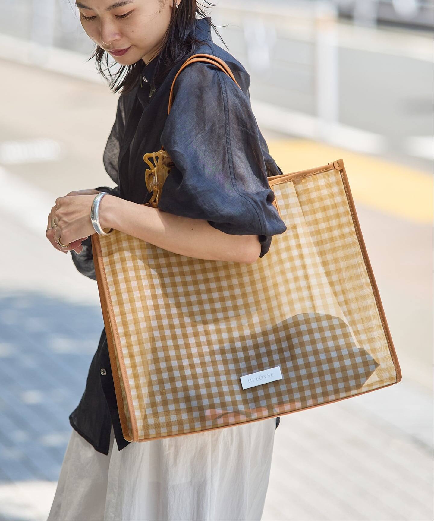 HELOYSE/エロイーズ】 BEACH SQUARE TOTE（トートバッグ）｜JOURNAL 