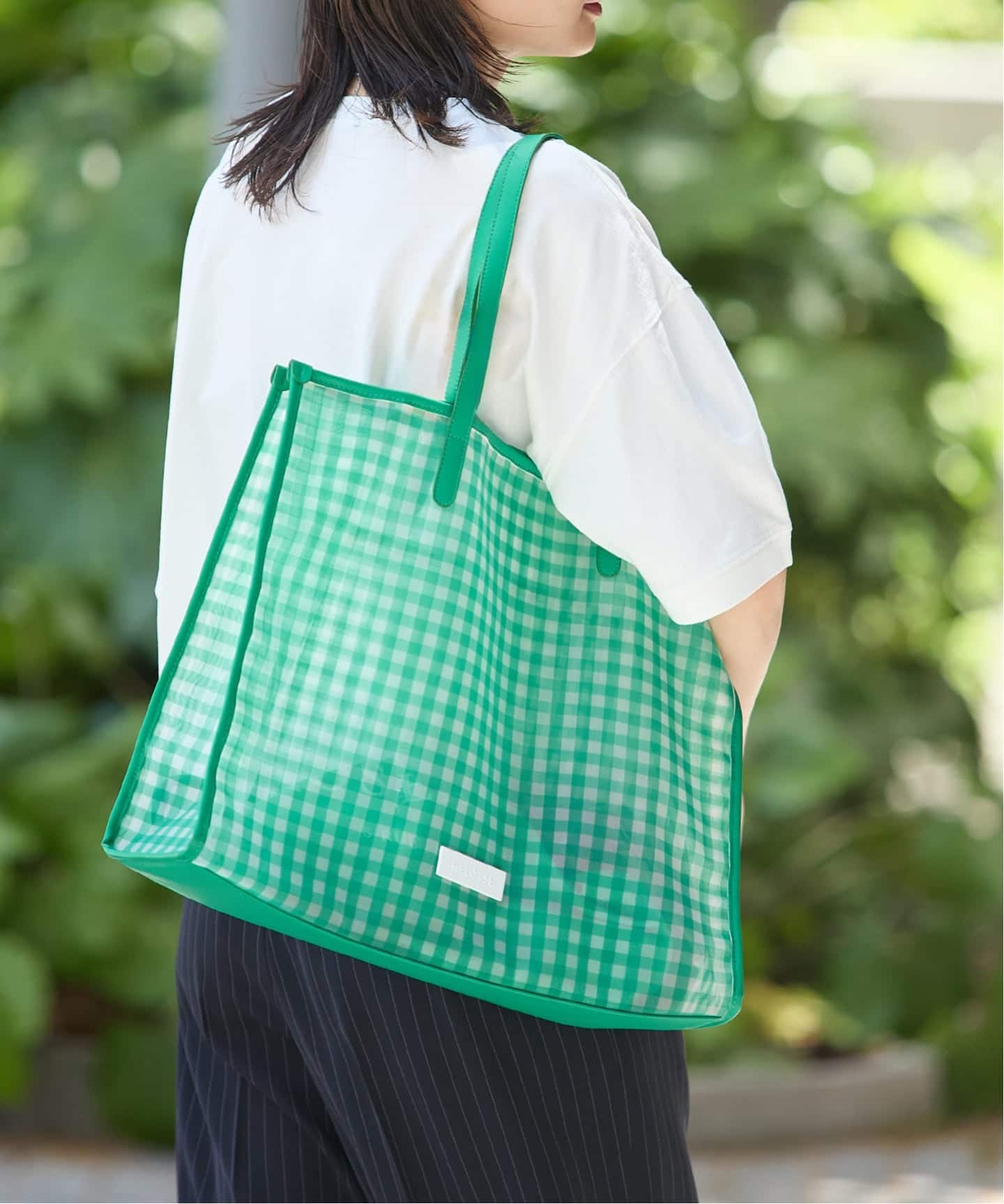 HELOYSE/エロイーズ】 BEACH SQUARE TOTE（トートバッグ）｜JOURNAL