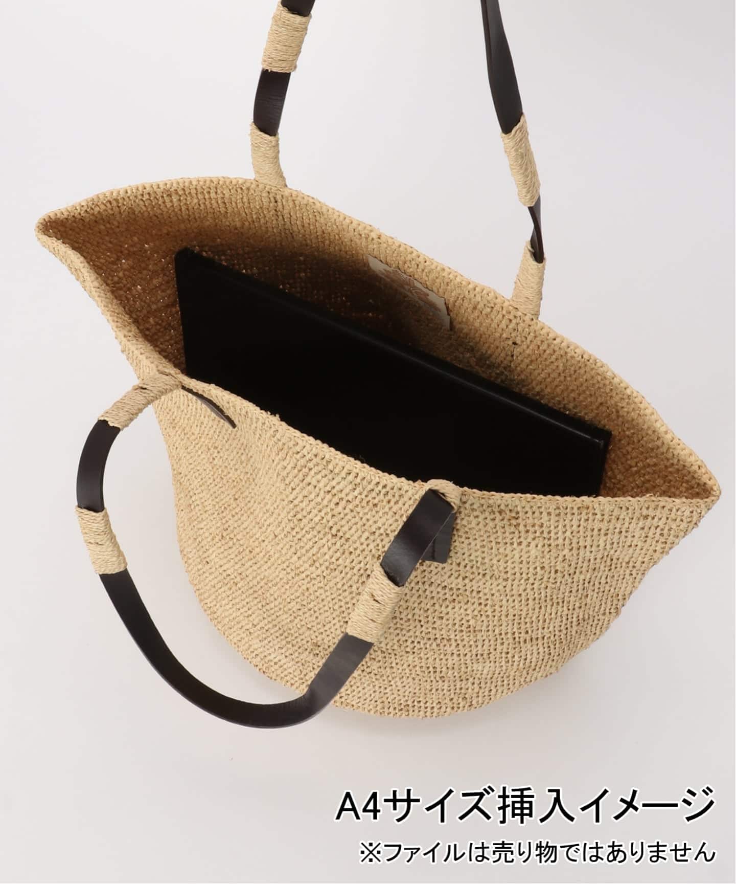 MADE IN MADA /メイドインマダ】ALICE M LEATHER STRAP BAG（かご