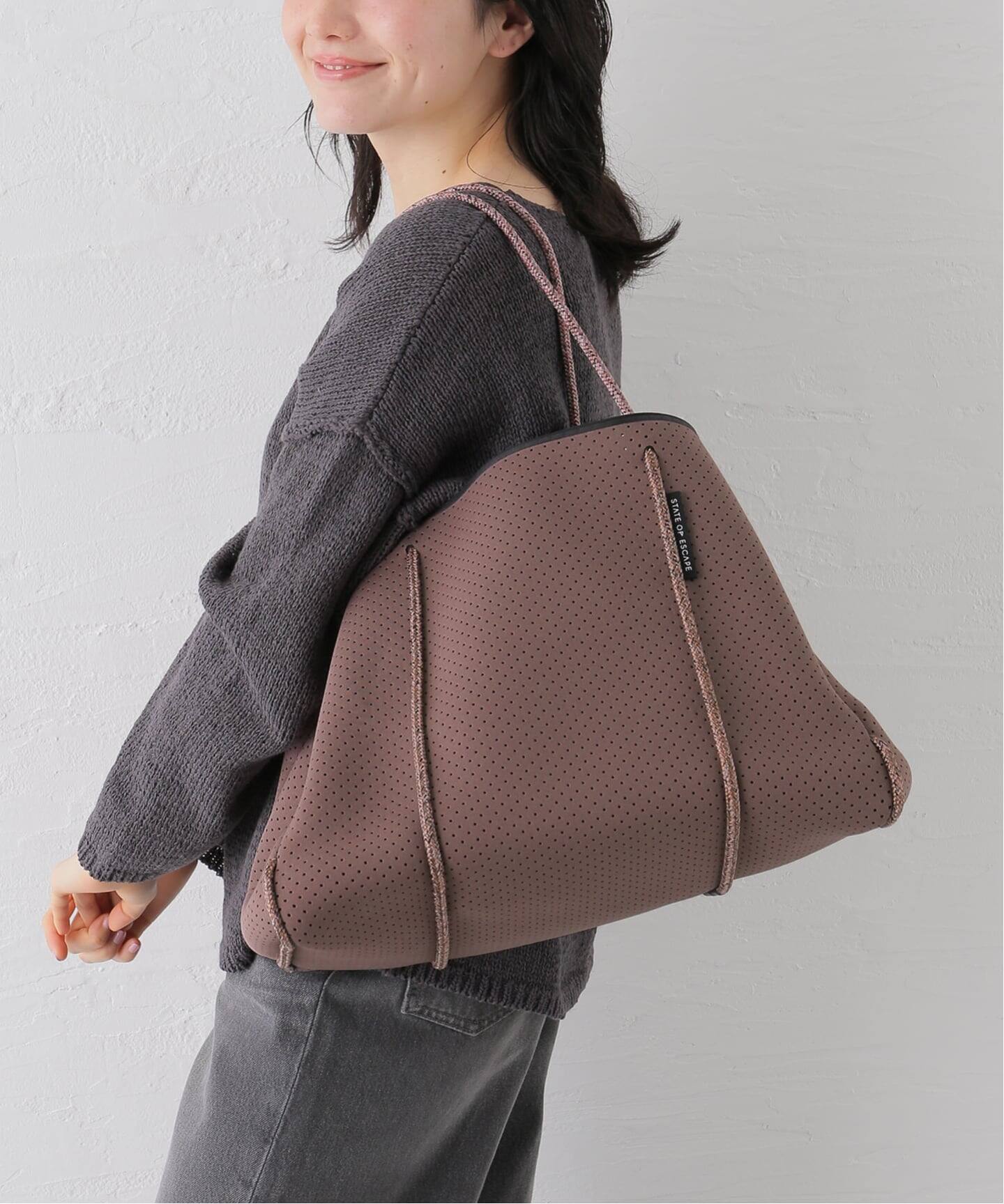 STATE OF ESCAPE/ステイト オブ エスケープ】ESCAPE TOTE(2TONE 