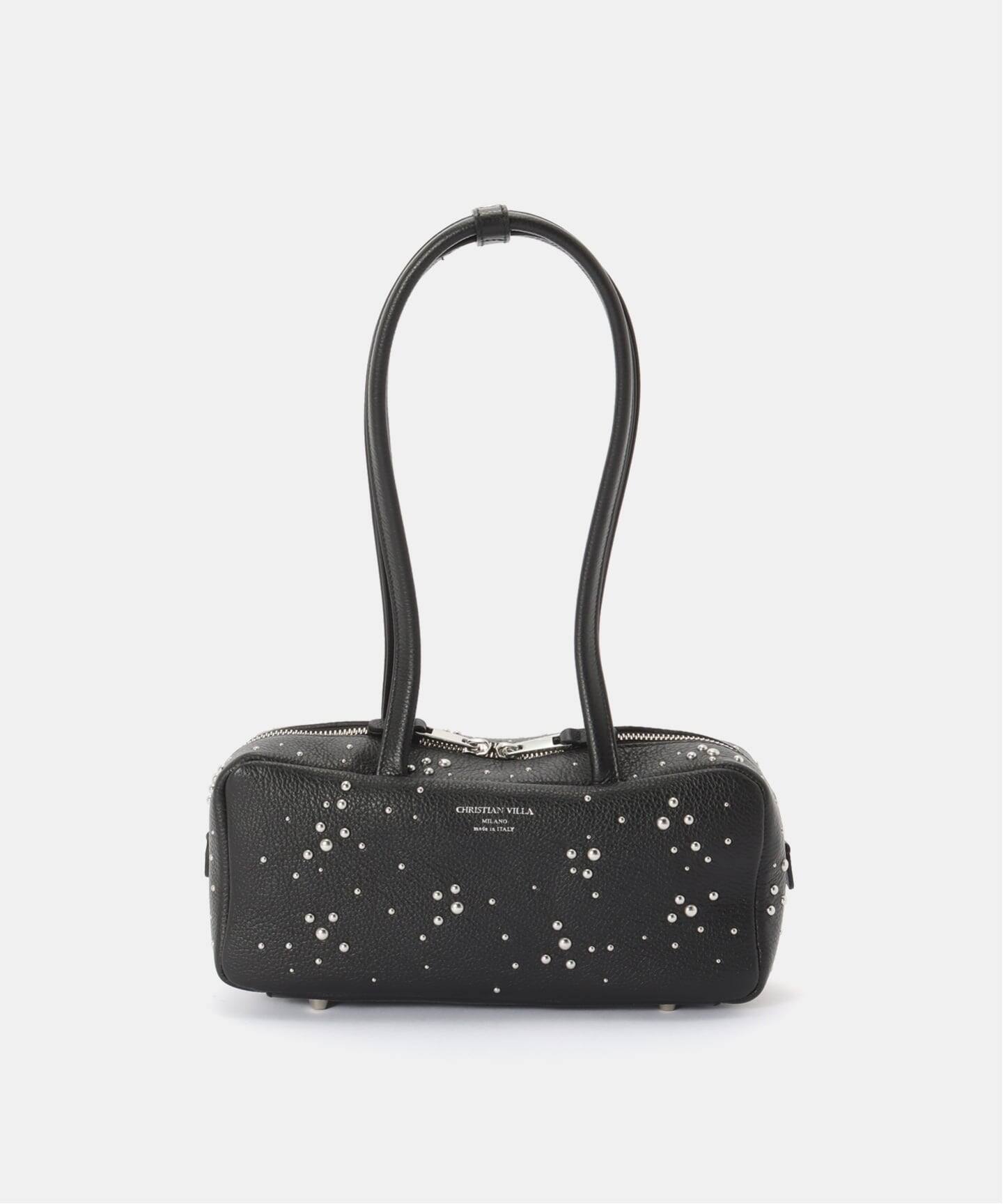 CHRISTIAN VILLA /クリスチャン ヴィラ】スタッズツキバゲットBAG 