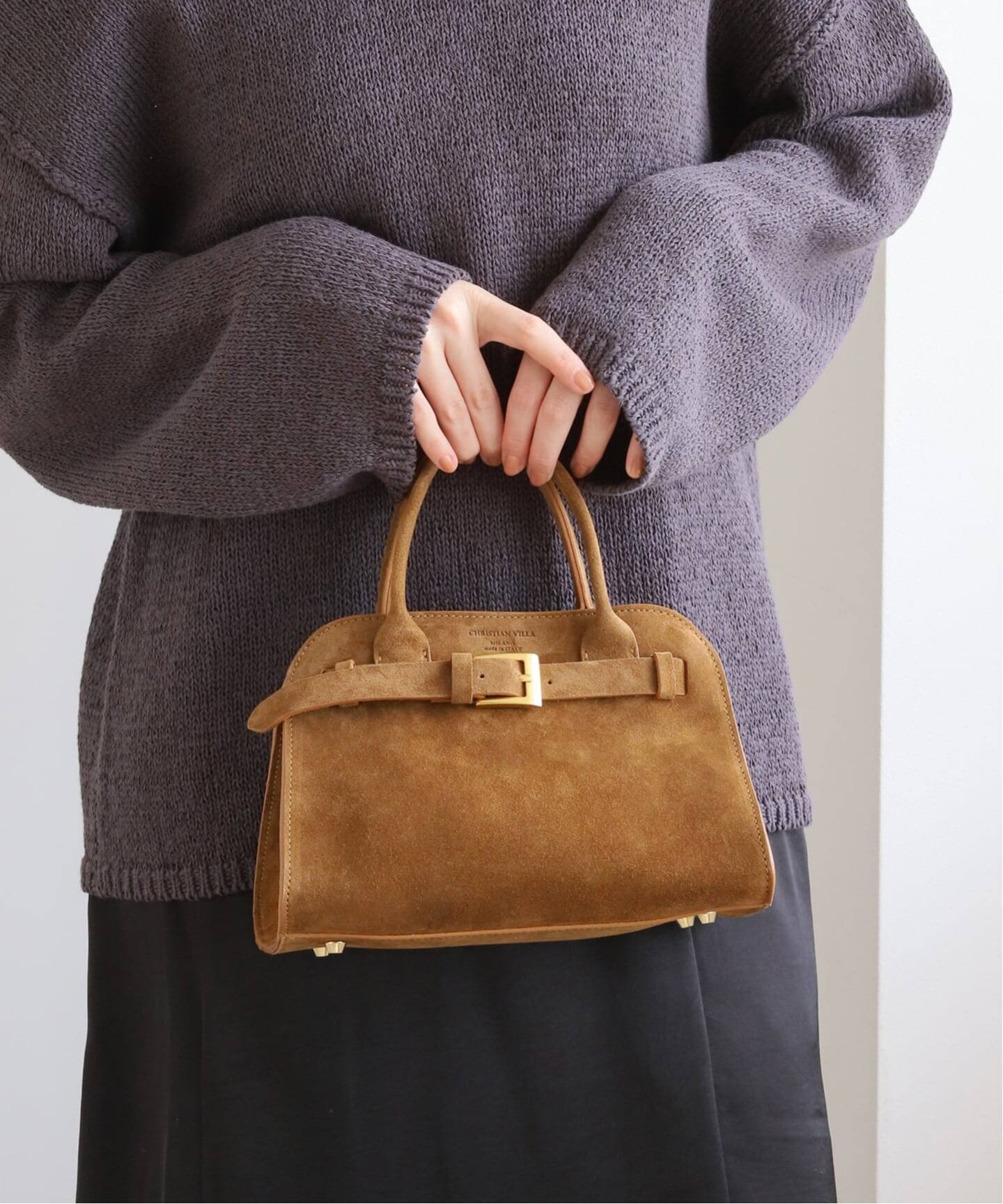 CHRISTIAN VILLA /クリスチャン ヴィラ】カナグツキBAG(スウェード
