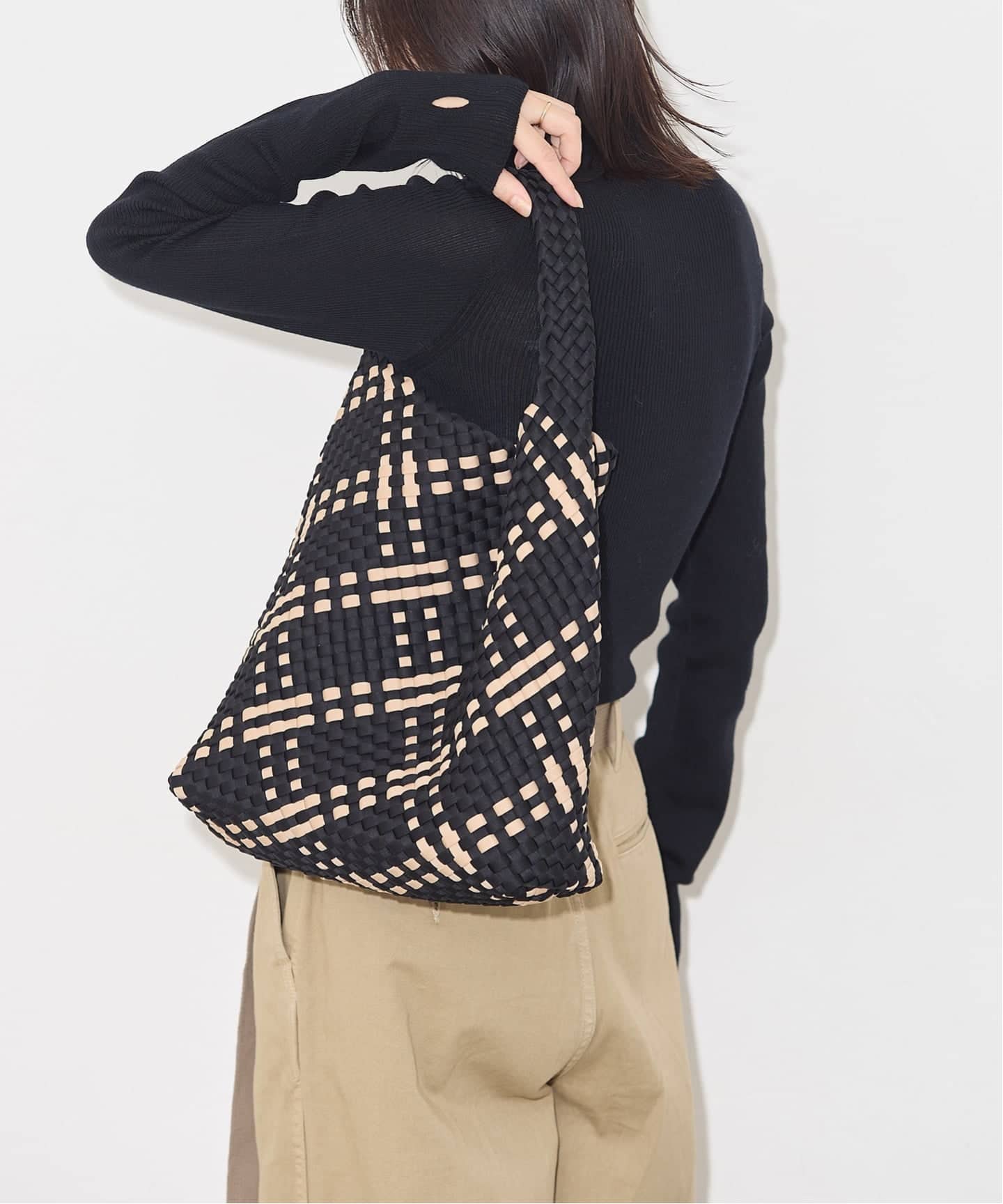 SOL and SELENE/ソル アンド セレーネ】WOVEN NEOPRENE（トートバッグ